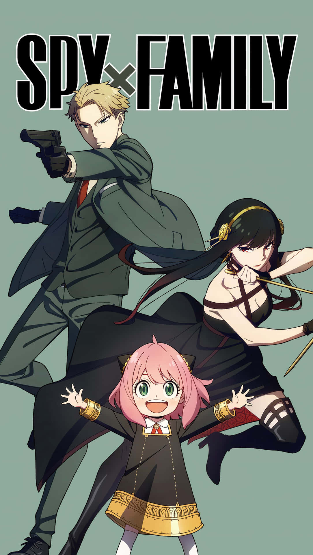 Spyfamily Anime Alla Karaktärer Hd Wallpaper