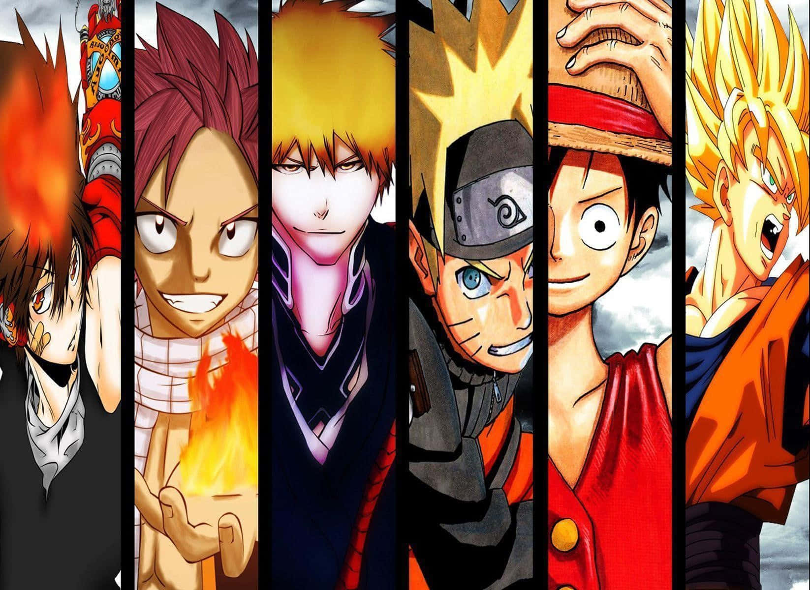 100+] Anime All Characters Hd Wallpapers