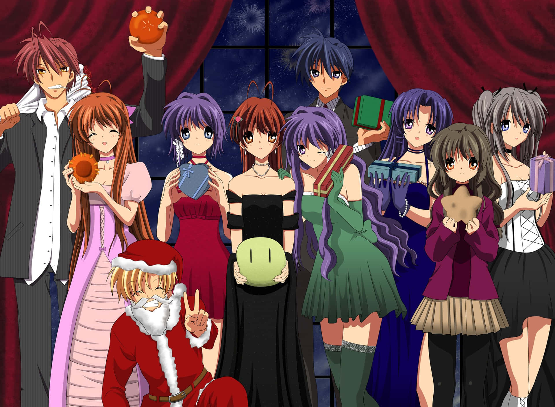 Download Top Anime Clannad Main Characters Wallpaper