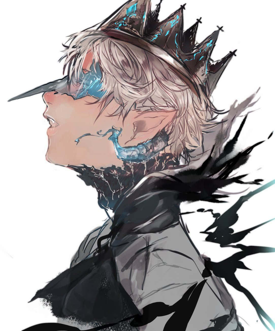 A Character With A Crown On His Head