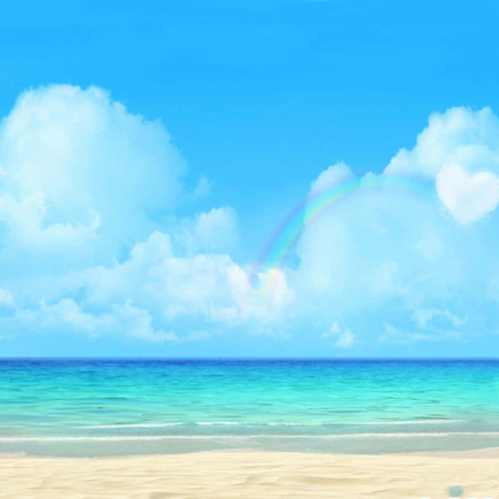 Anime Beach Background