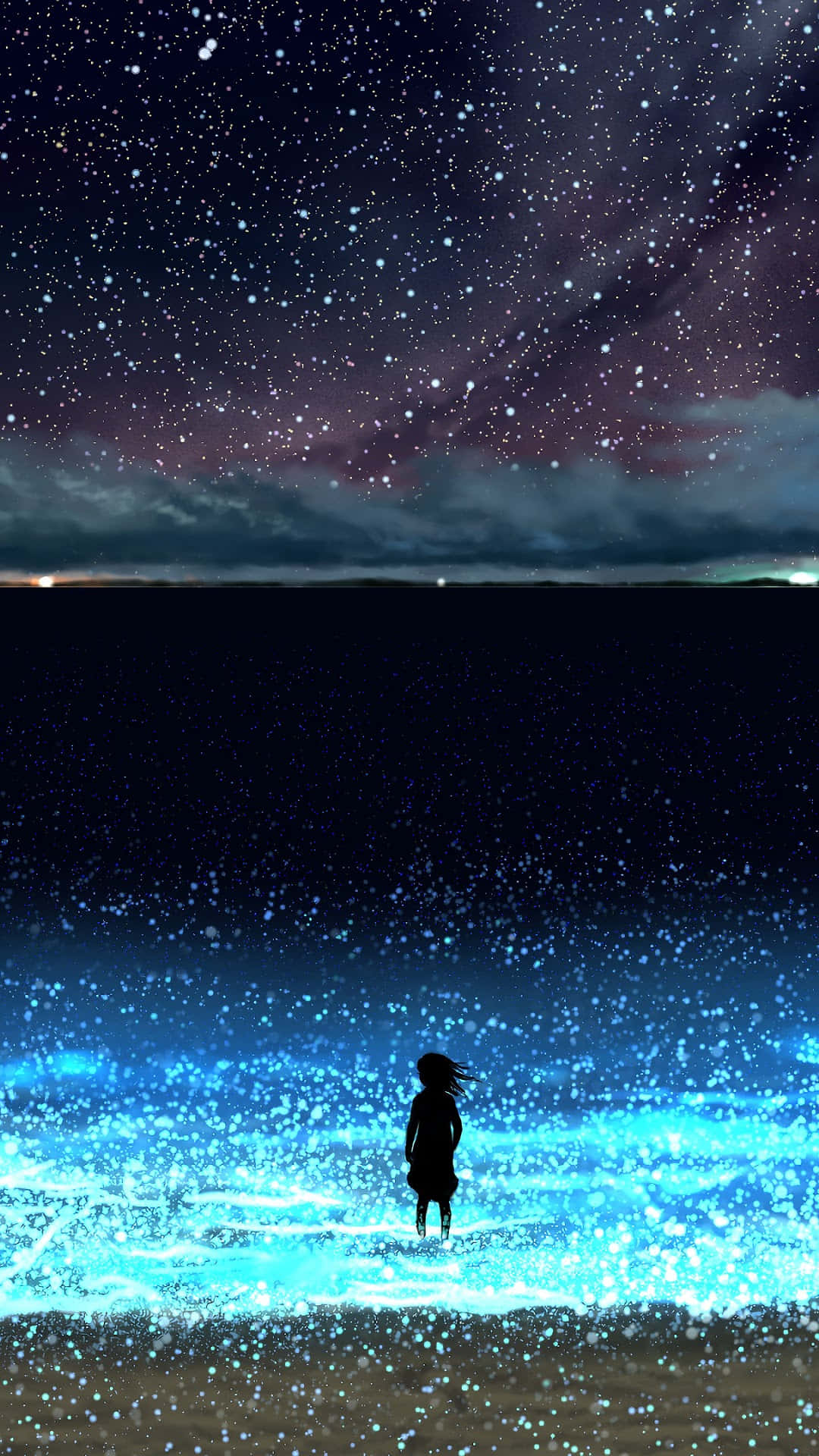 Beach at night | Gacha-Life Amino
