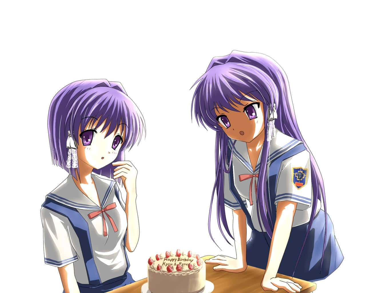 Anime Birthday Celebration Wallpaper