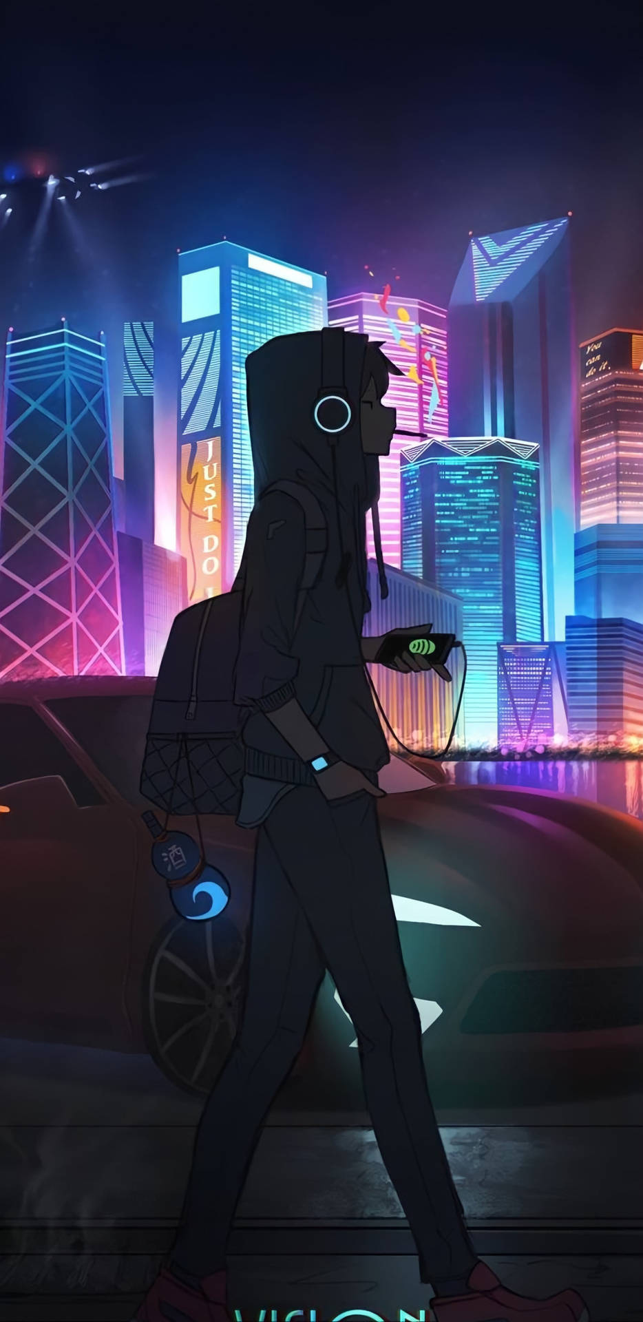 Anime minimalist poster  Cyberpunk anime, Cyberpunk movies, Cyberpunk