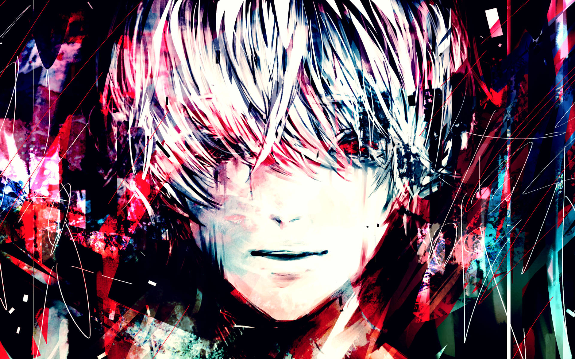 Desenho De Arte Digital De Anime Boy Papel de Parede