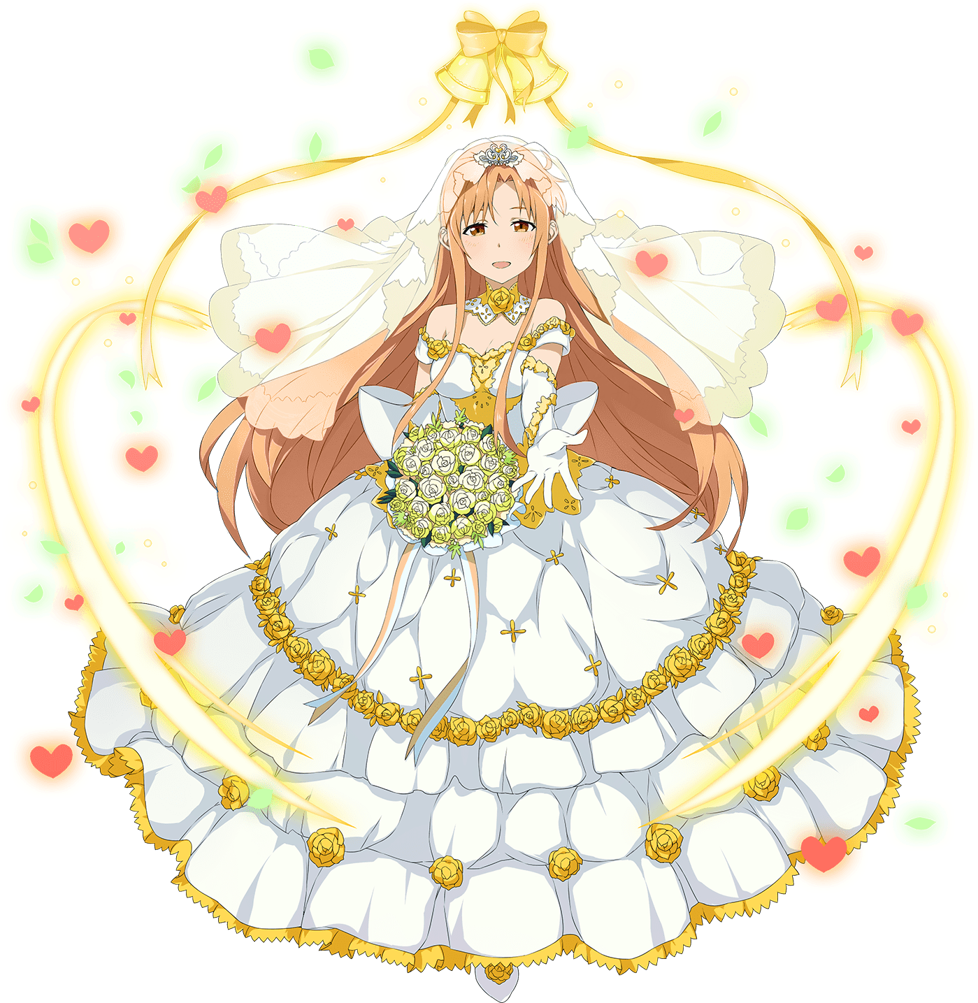 Anime Bride Illustration PNG