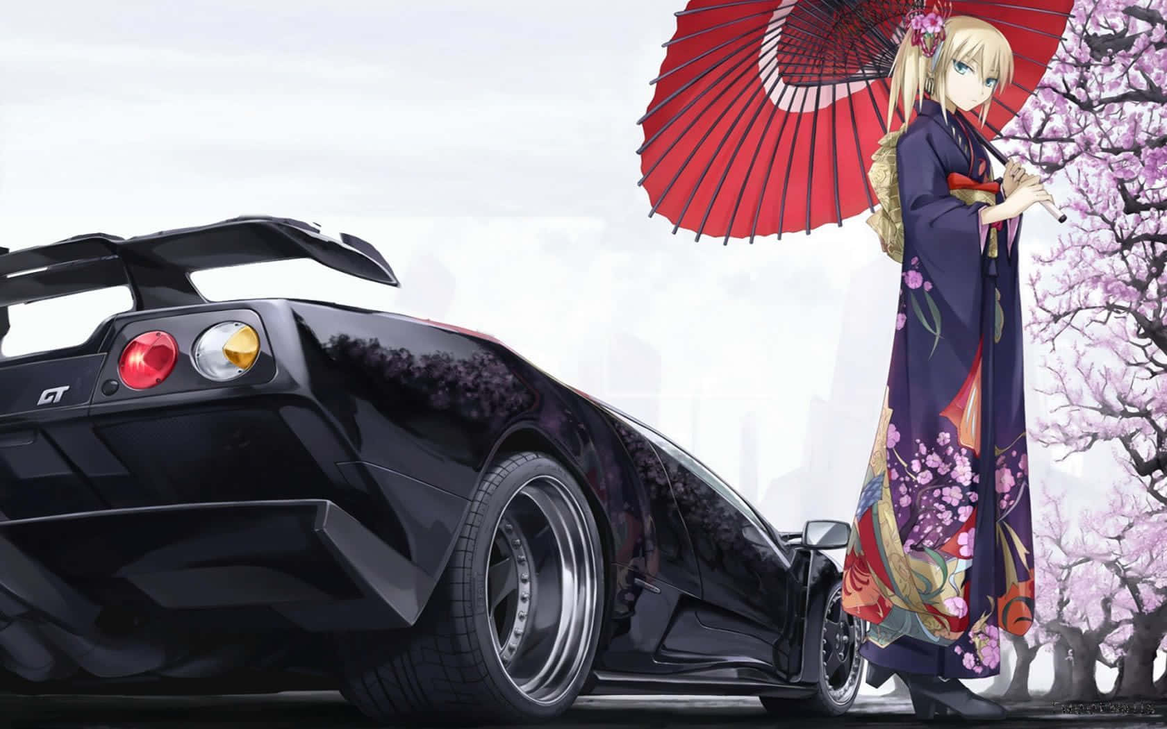 Explore the World in an Anime Car
