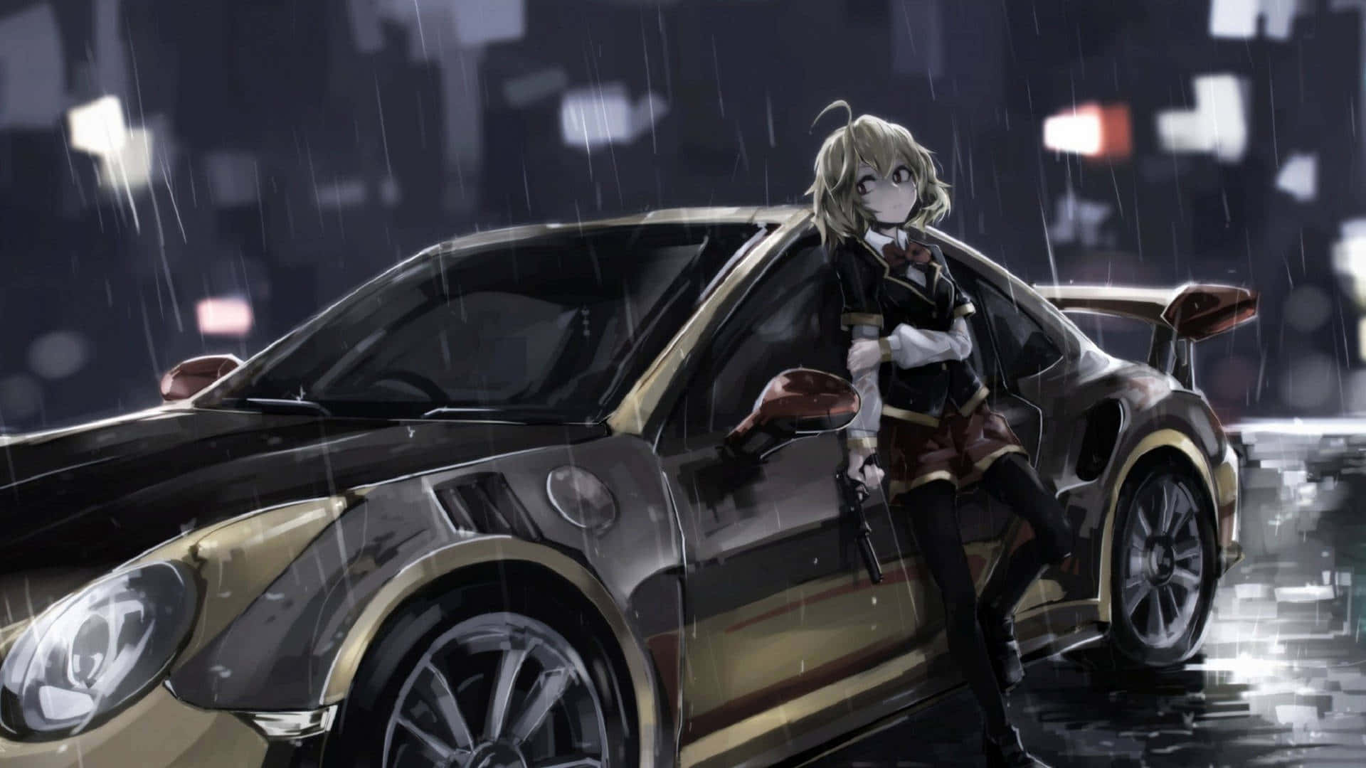 "Ride with Style: Show Off Your Anime Car"