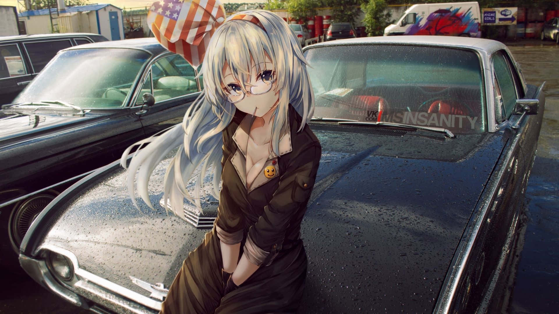 Zeigensie Ihren Stil Mit Diesem Von Anime Inspirierten Auto.