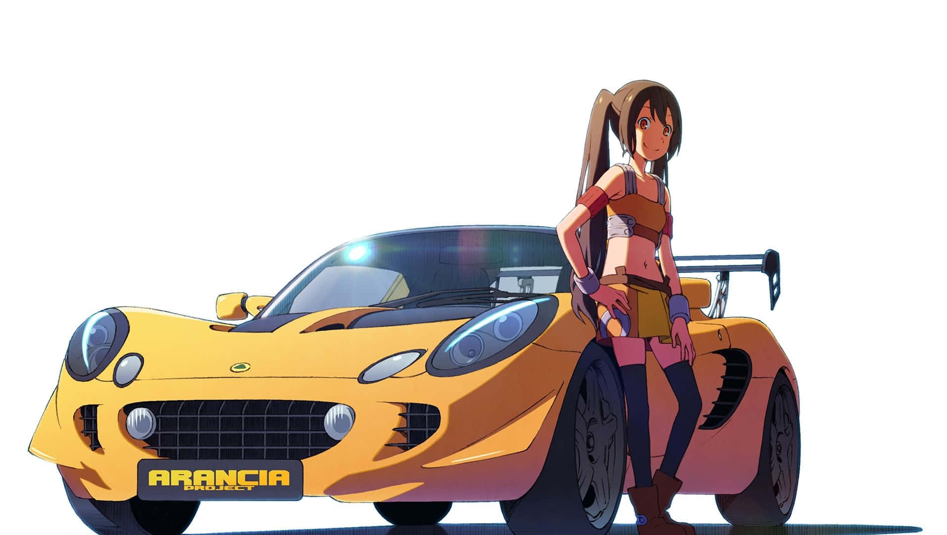 Speed Ahead in Style - Anime-Inspired Car Working Its Magic