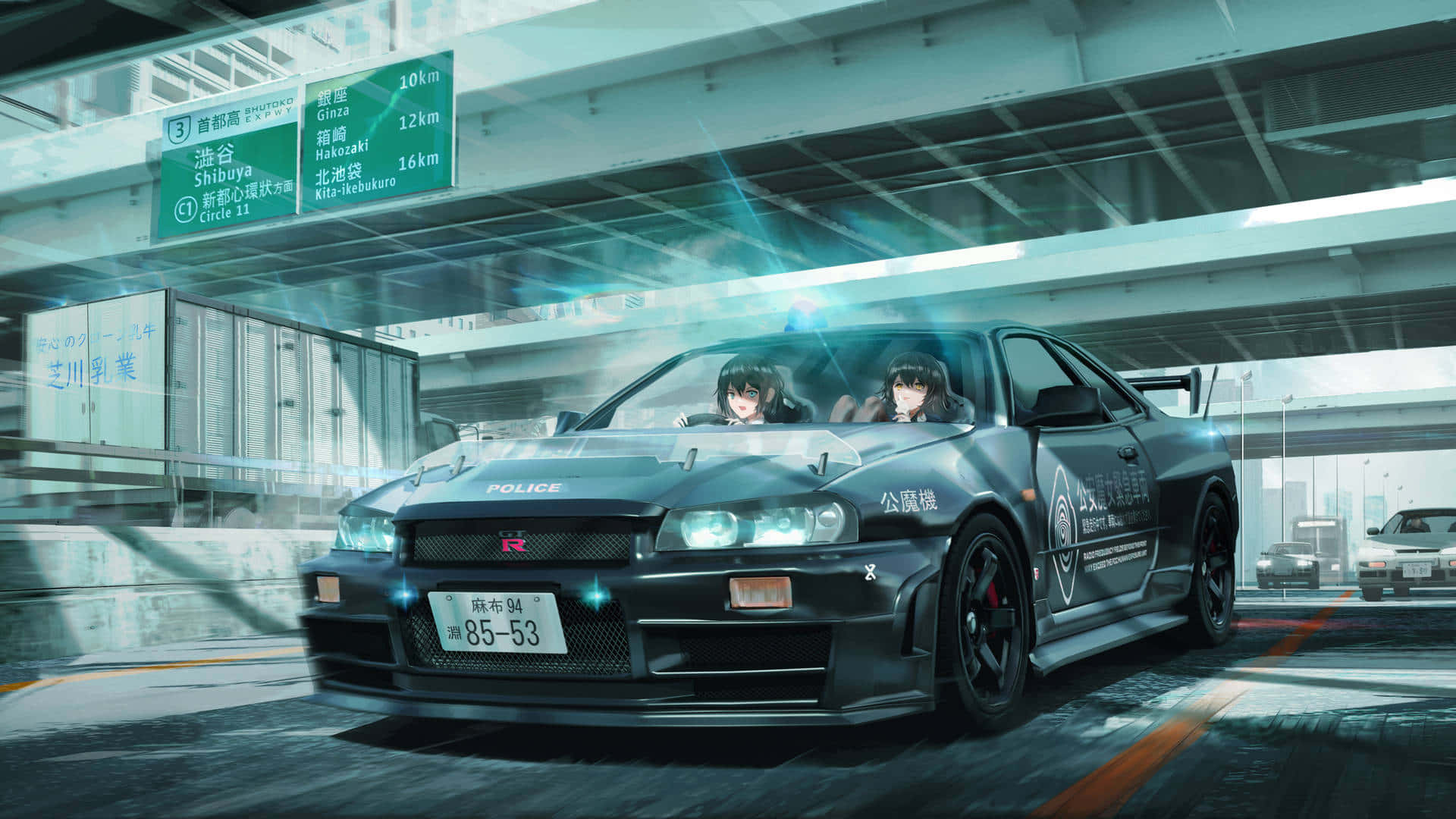 Unaufhaltsamekraft - Ein Anime-auto
