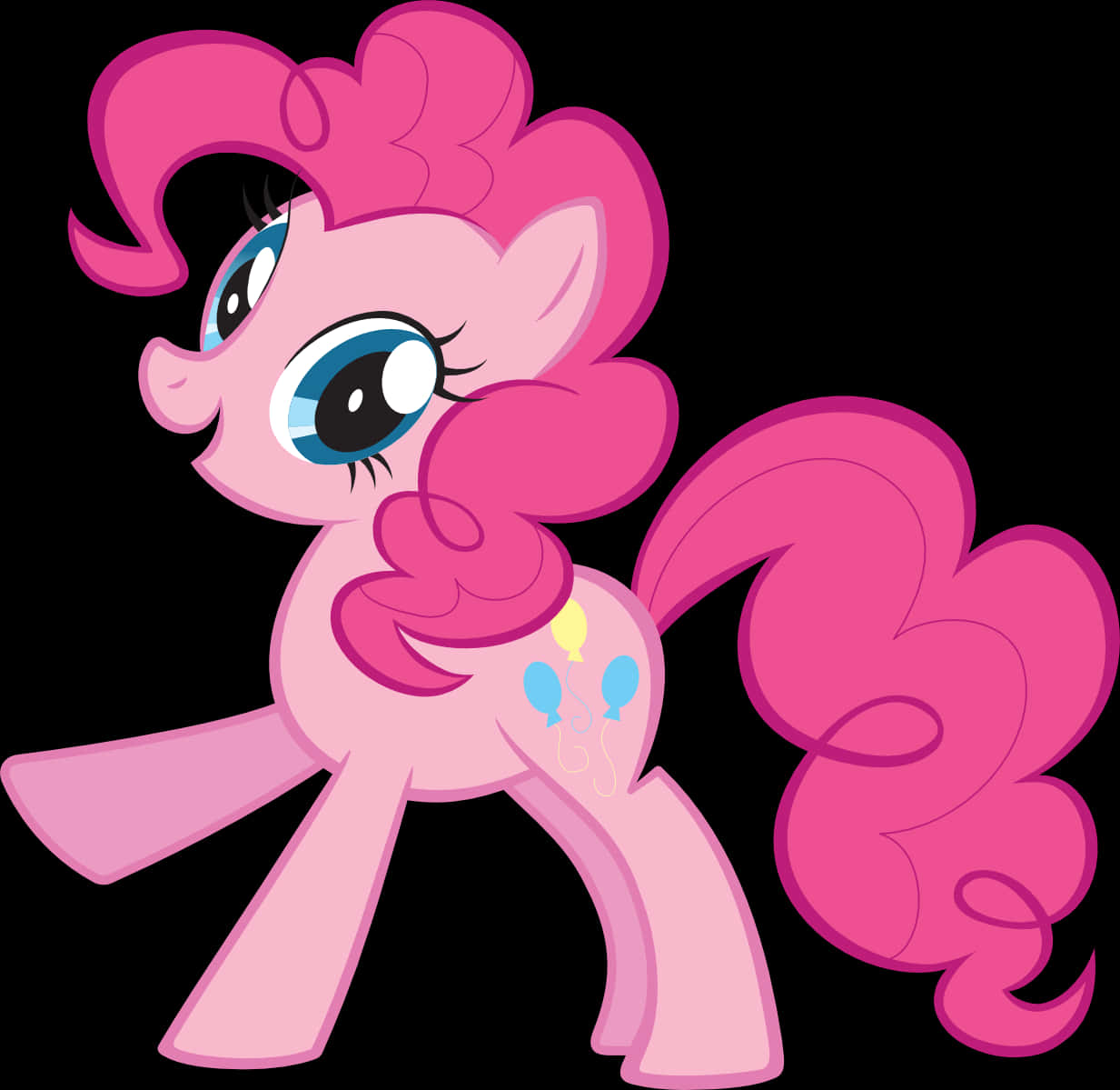 Dibujoanimado De Anime De My Little Pony Pinkie Pie Fondo de pantalla