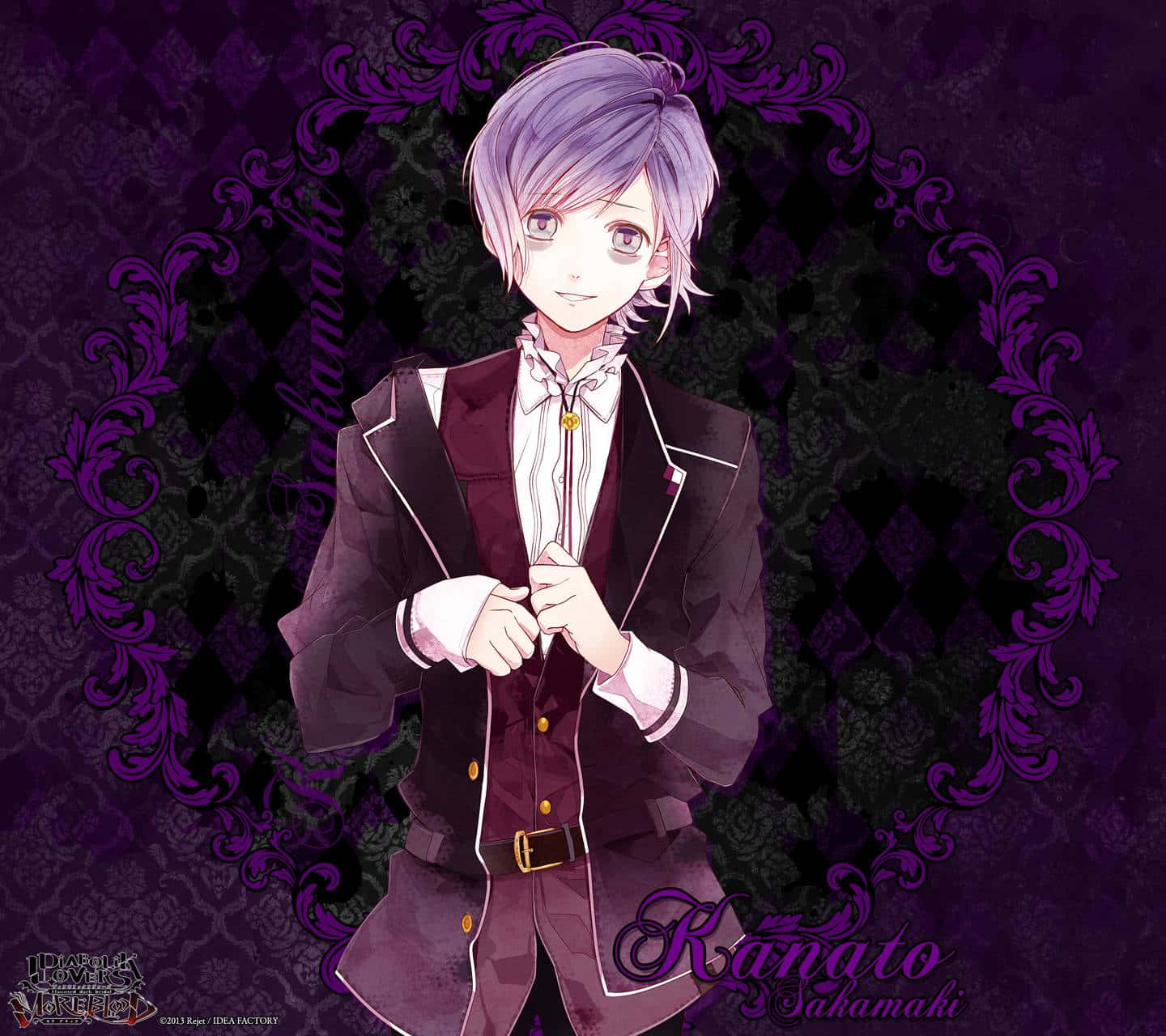 This Image Features The Enigmatic Kanato Sakamaki, An Iconic Character From...