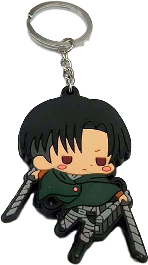 Anime Character Keychain PNG