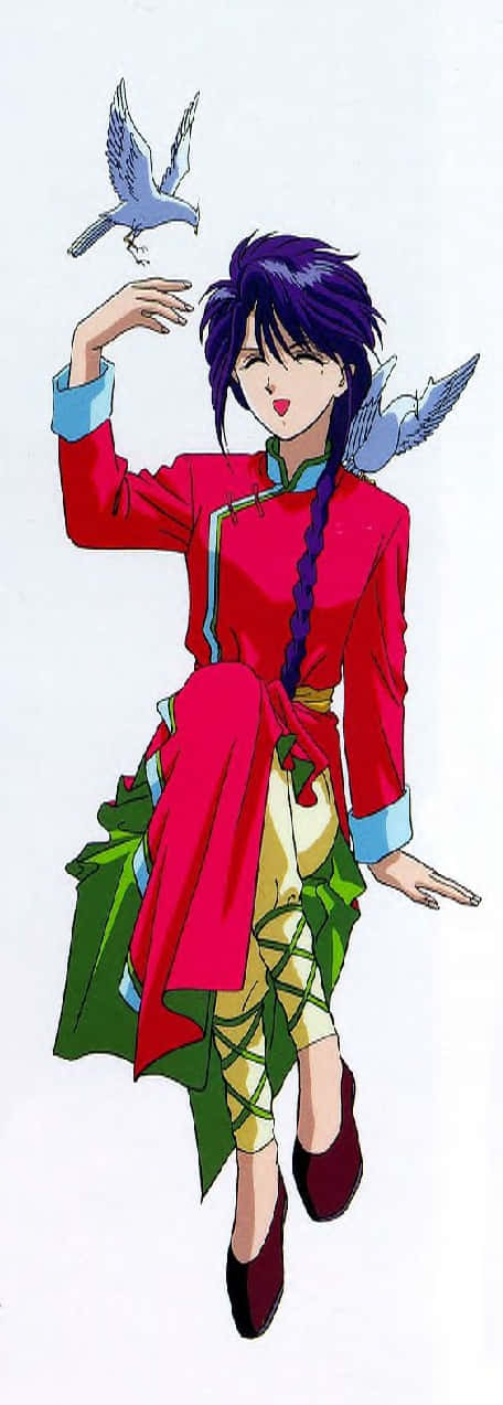 Anime Character Nuriko From Fushigi Yuugi Wallpaper