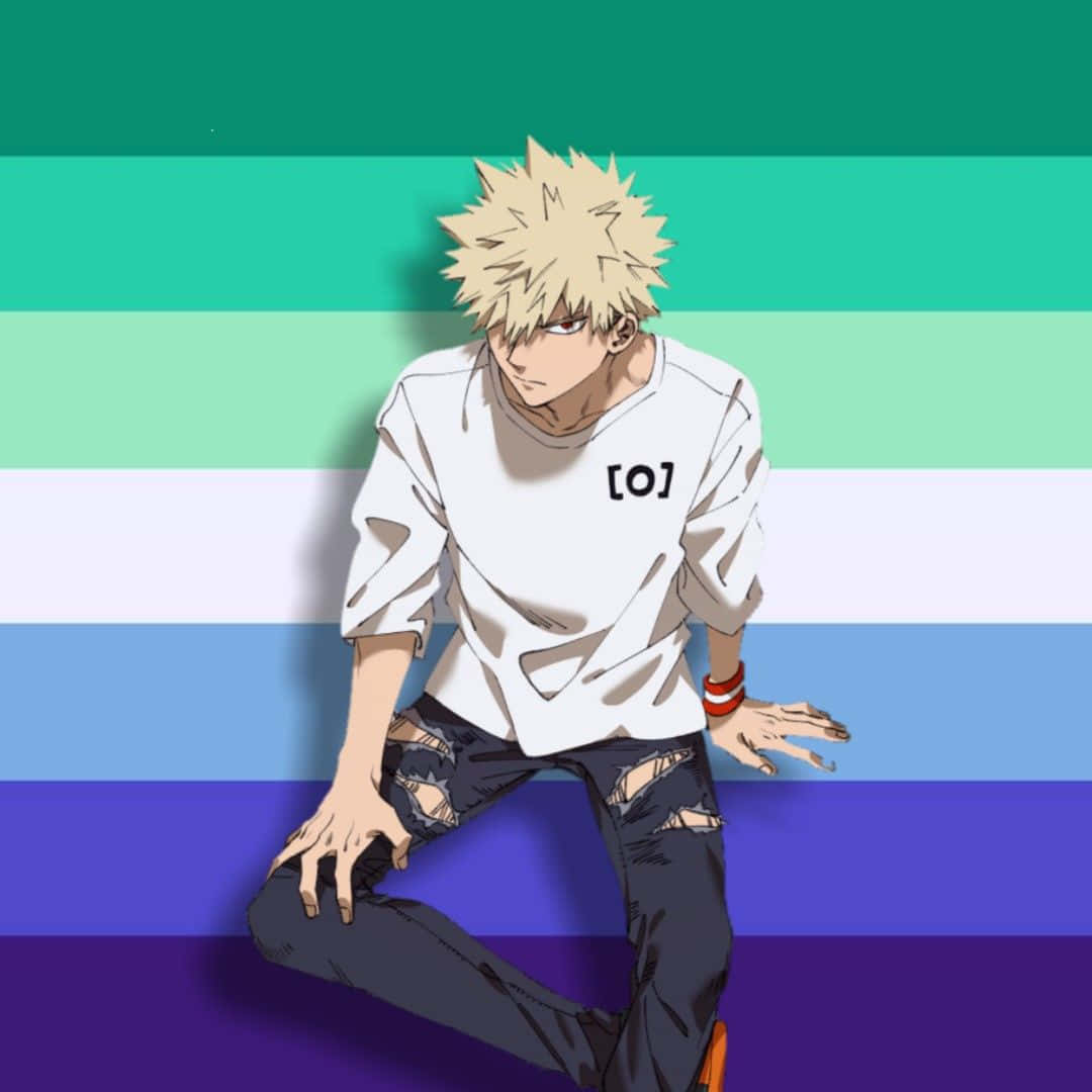 Anime Character Pride Background Wallpaper