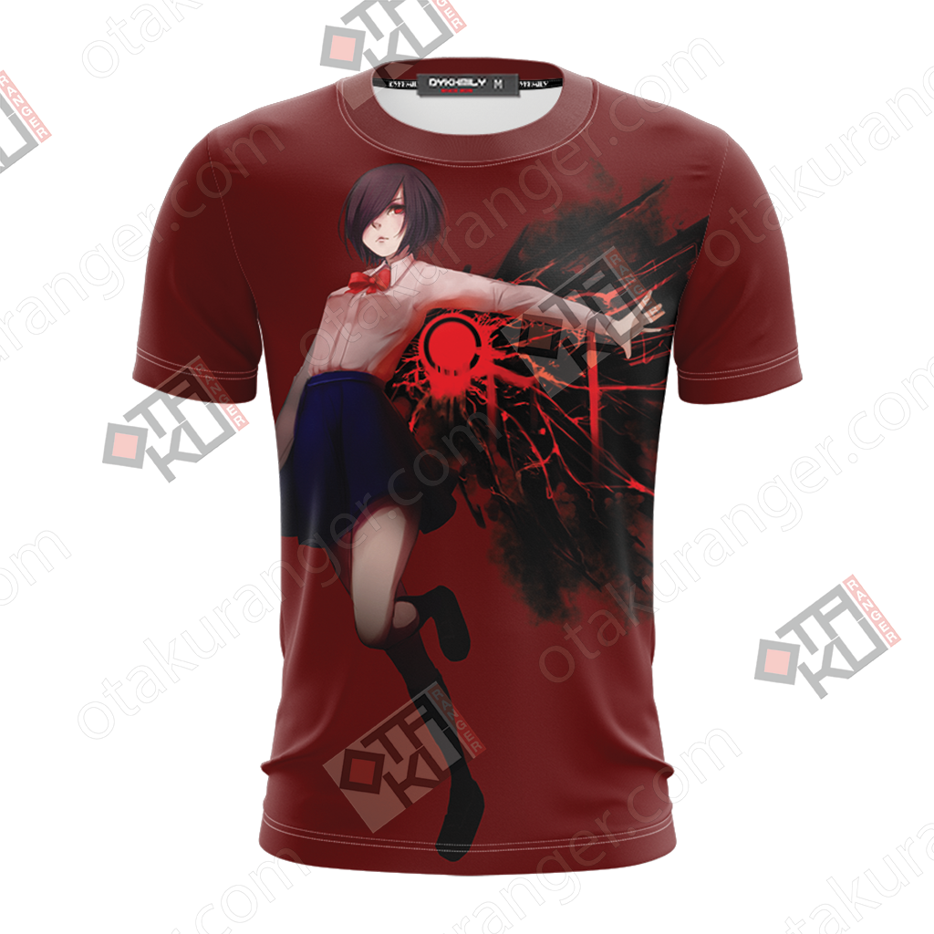 Anime Character Red T Shirt Design PNG