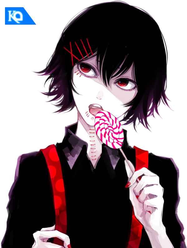 Anime Character With Lollipop PNG