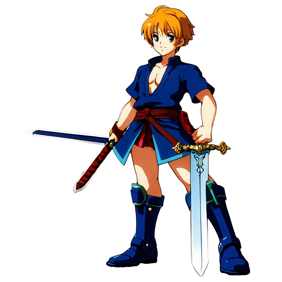 Anime Character With Sword Png 68 PNG