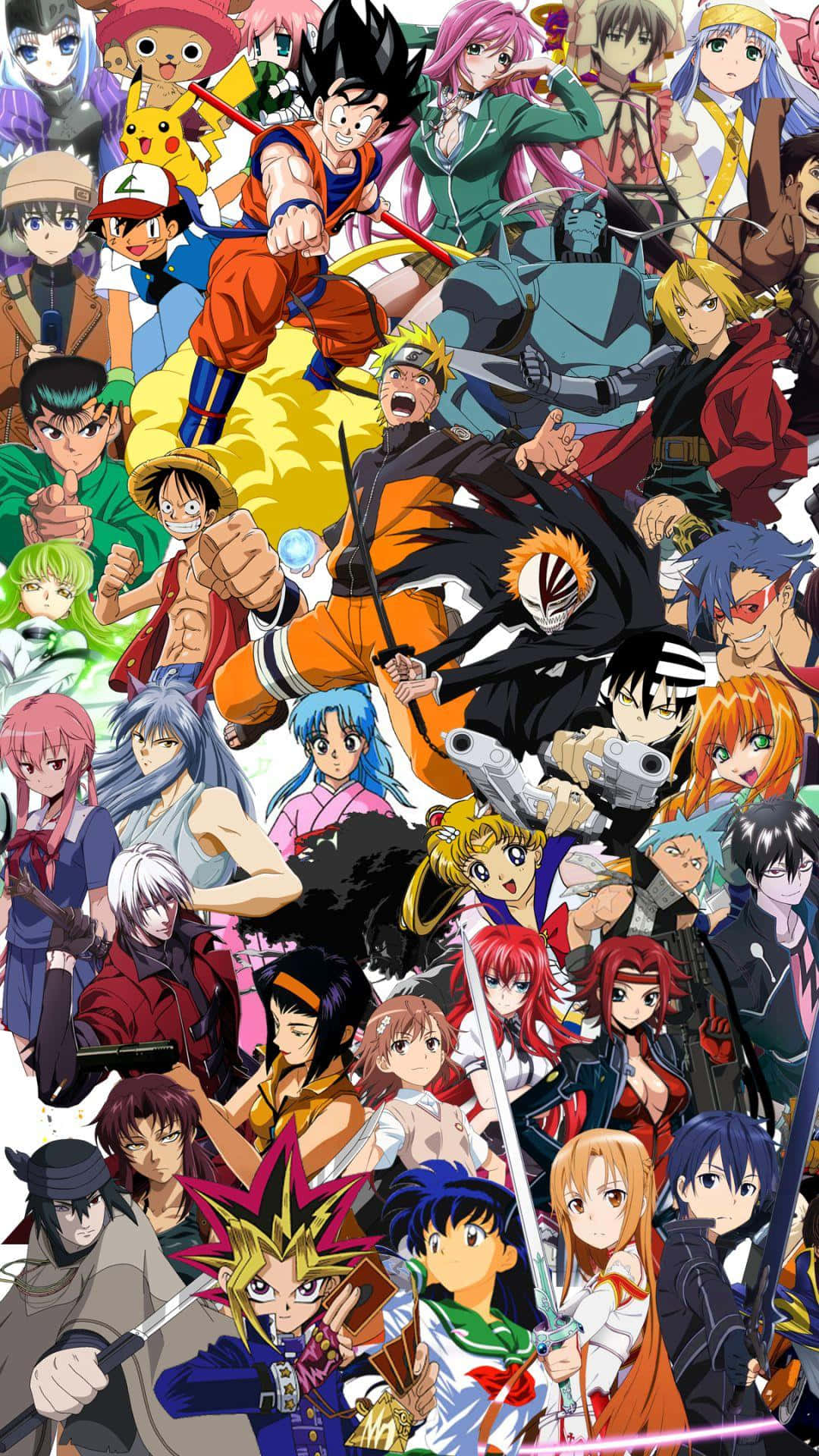 Diewelt Des Animes Ist Voll Von Vielfältigen Und Fesselnden Charakteren.