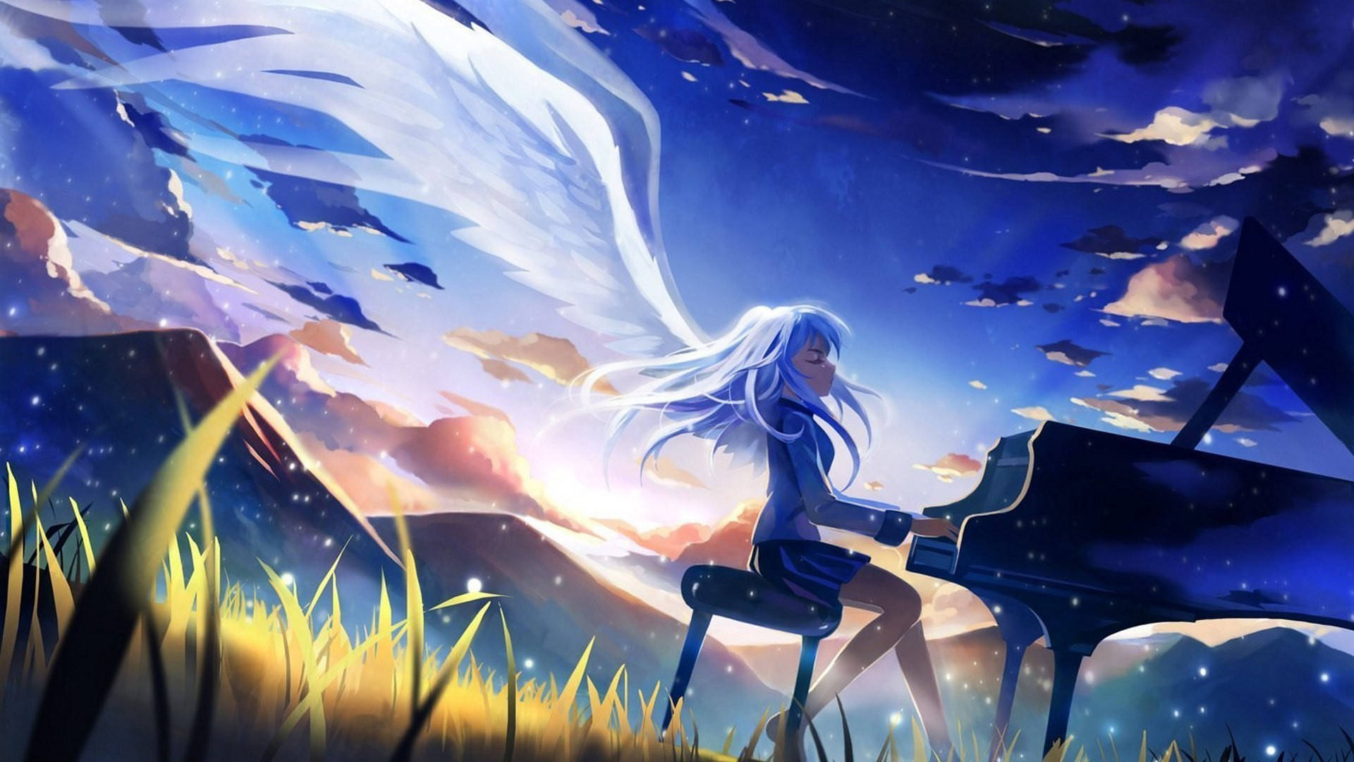 Anime Characters Angel Beats! Wallpaper