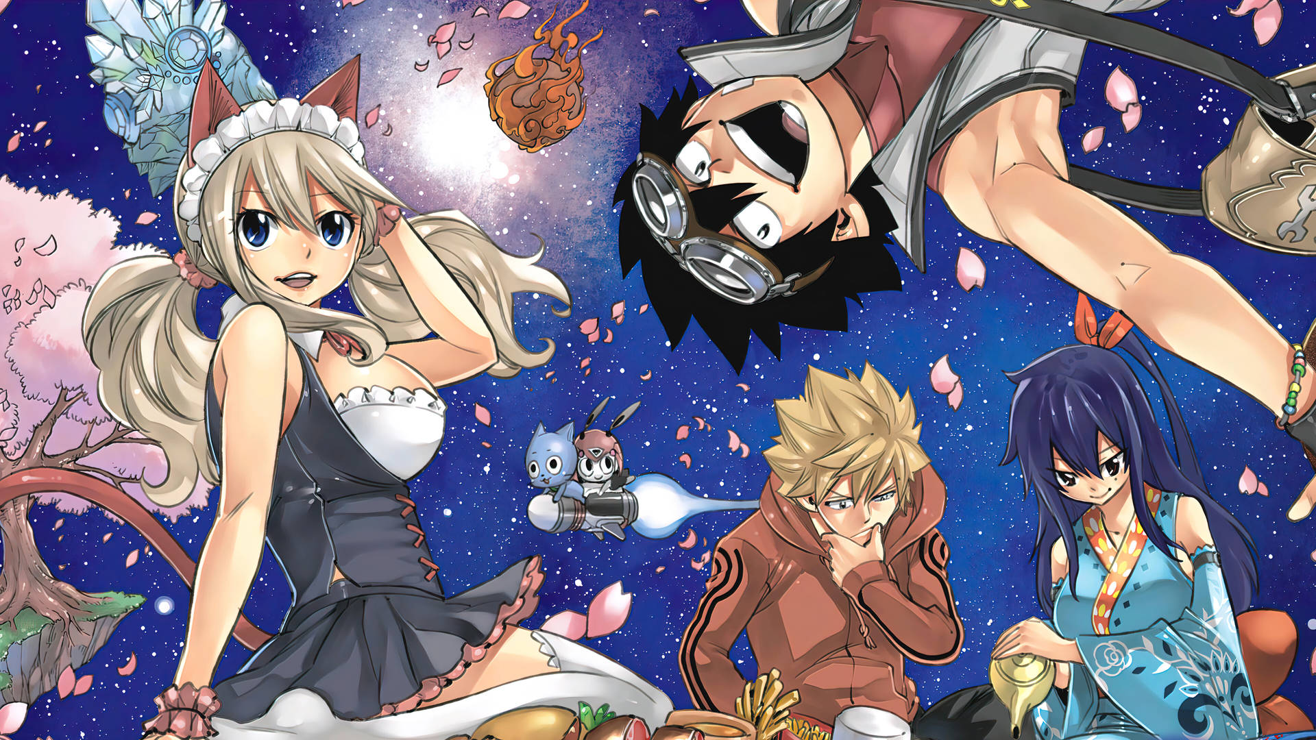 Anime Characters Of Edens Zero Wallpaper