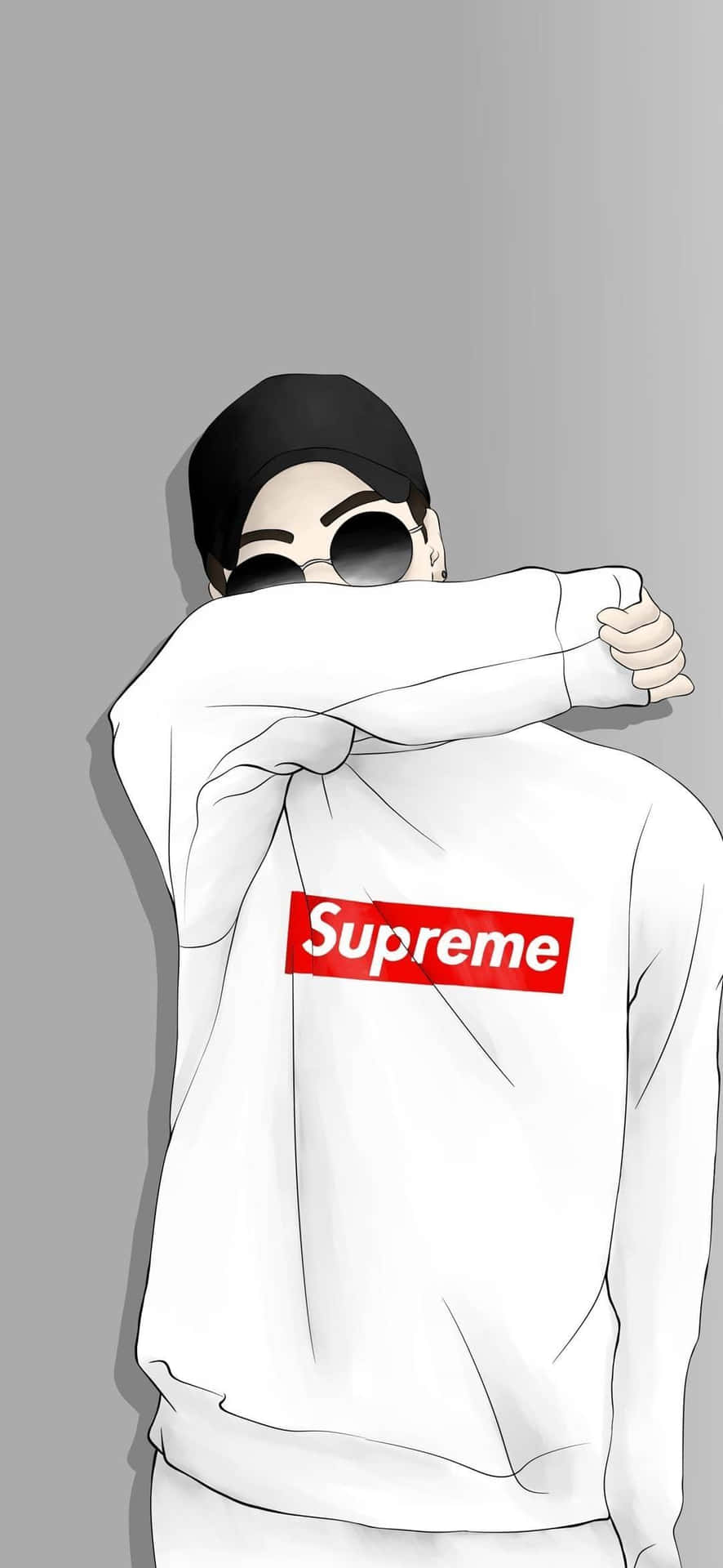 Always stay fresh with Supreme! Wallpaper