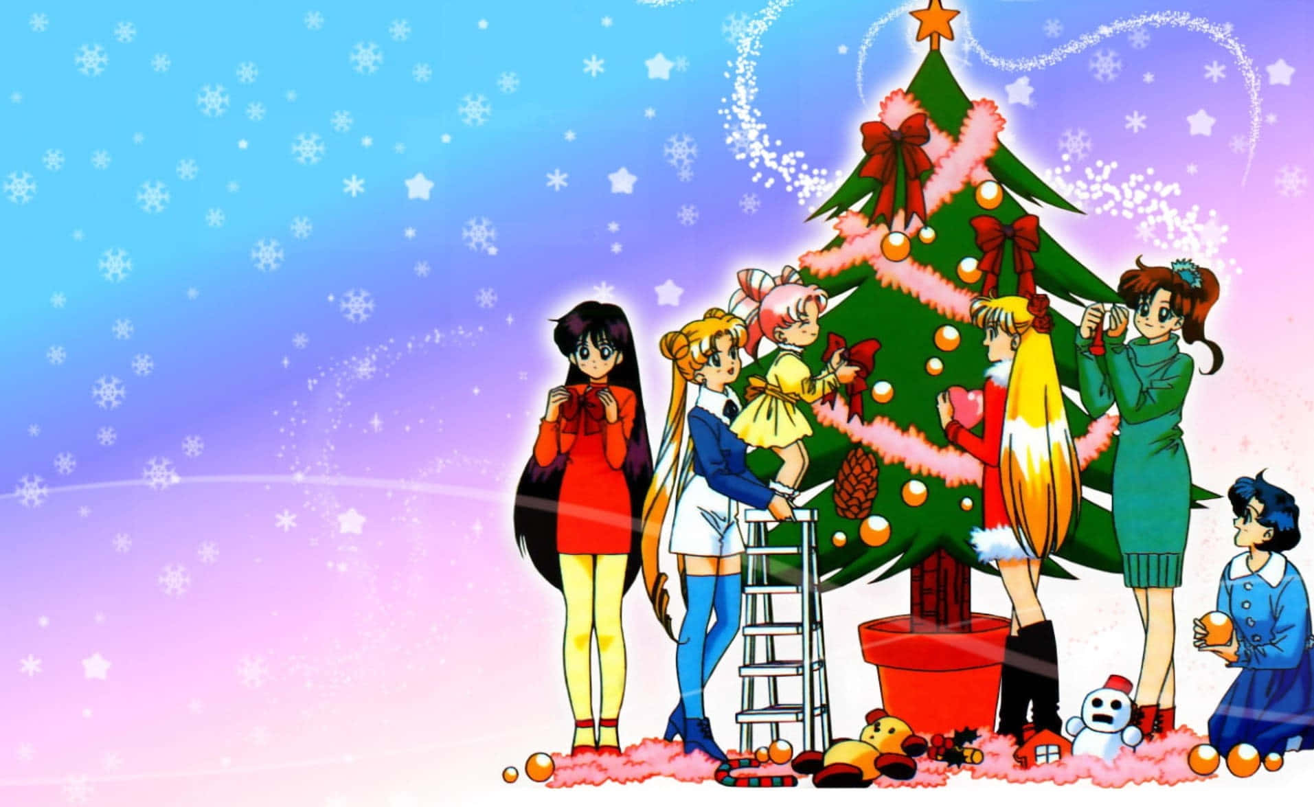Feiernsie Die Feiertage Mit Einem Besonderen Anime Weihnachten!