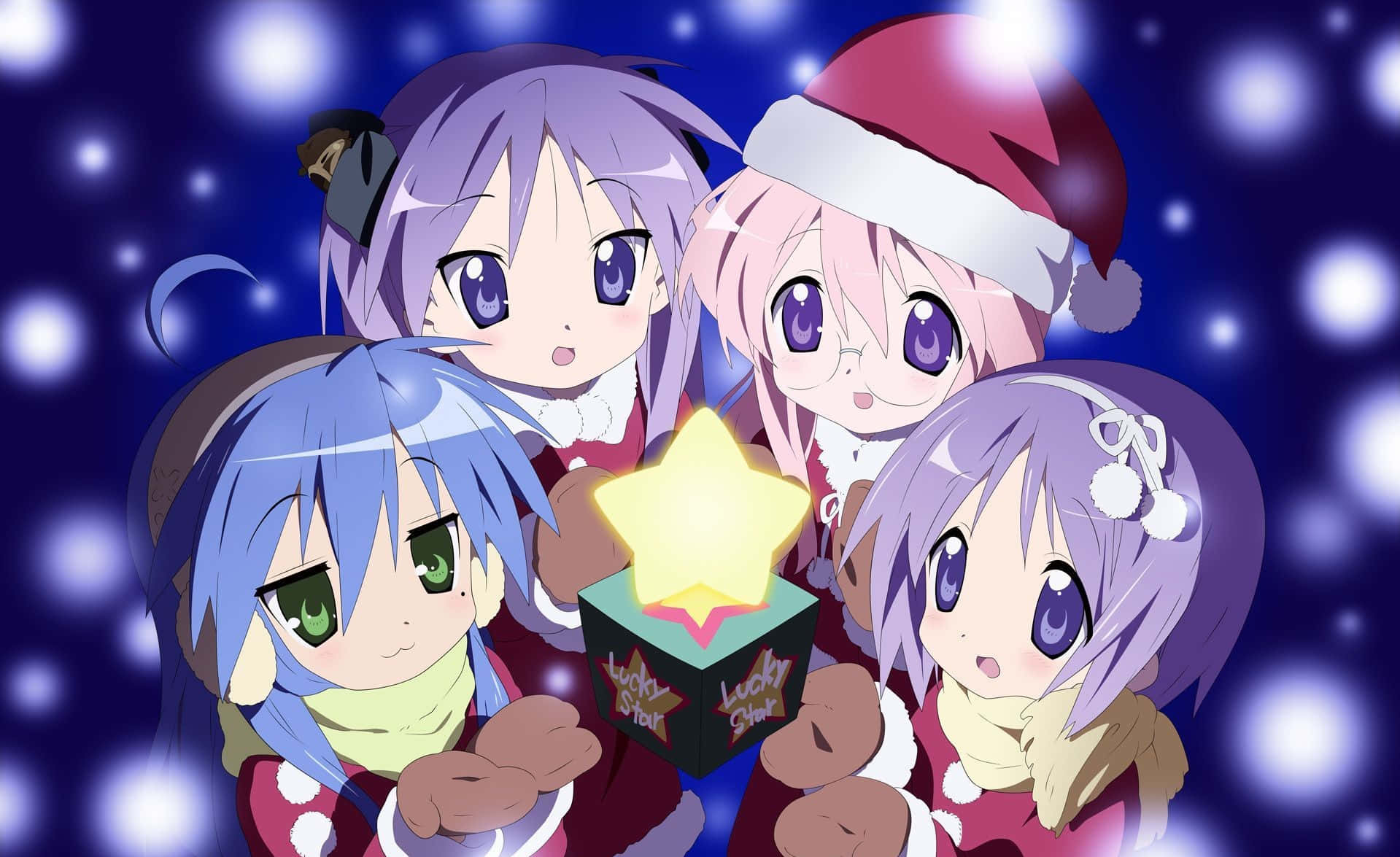 Celebrate Christmas with your favorite Anime characters