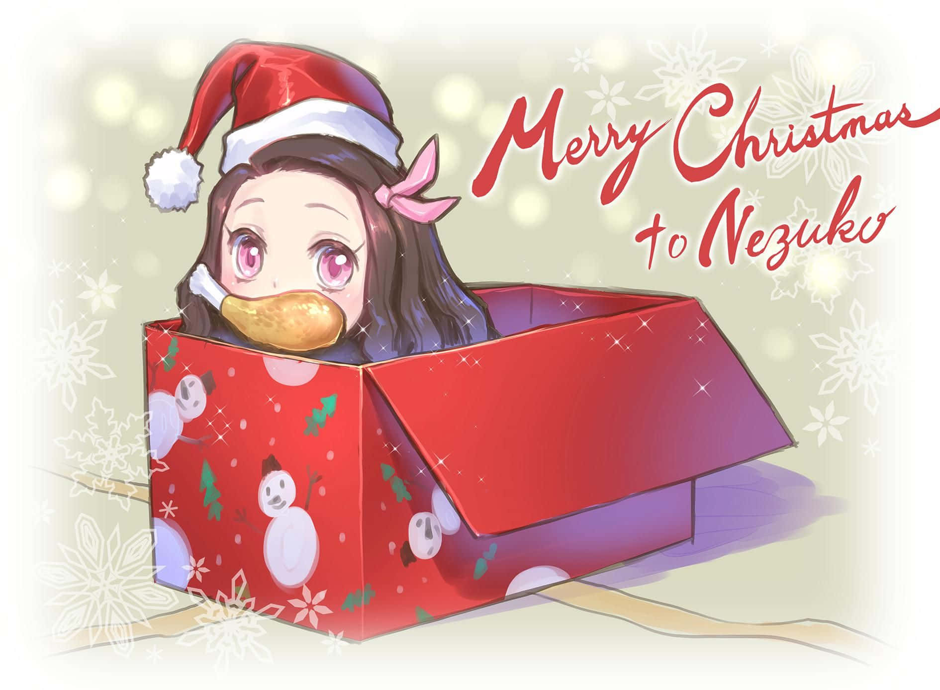 Einmagischer Anime-weihnachten
