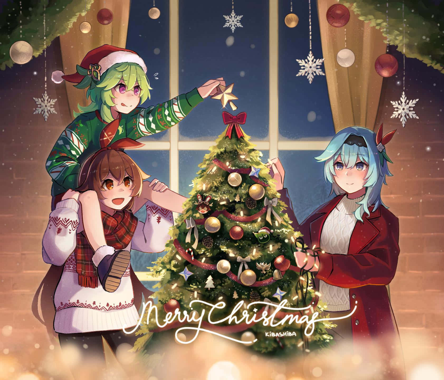 Celebrate Christmas Anime Style!