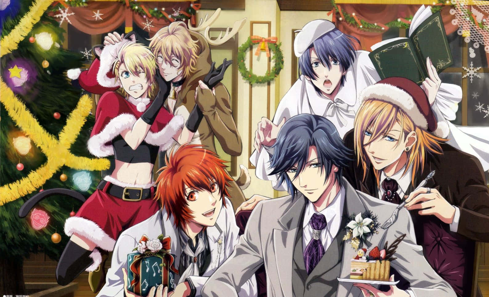 Feiernsie Die Feiertage Mit Anime Weihnachten.