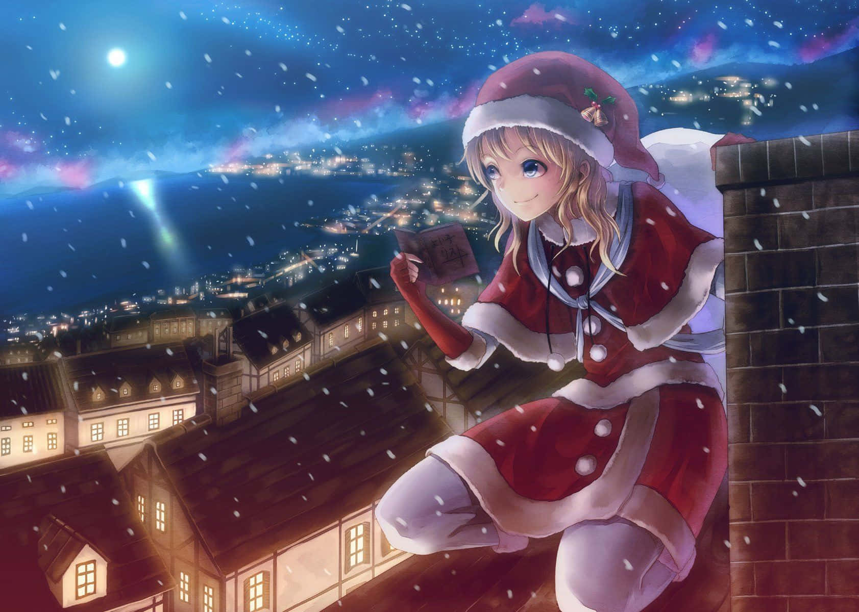 Joyful Anime Christmas
