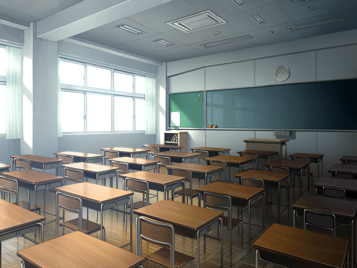 HD wallpaper: anime boys, classroom, ghost, sunlight, school uniform, real  people | Wallpaper Flare