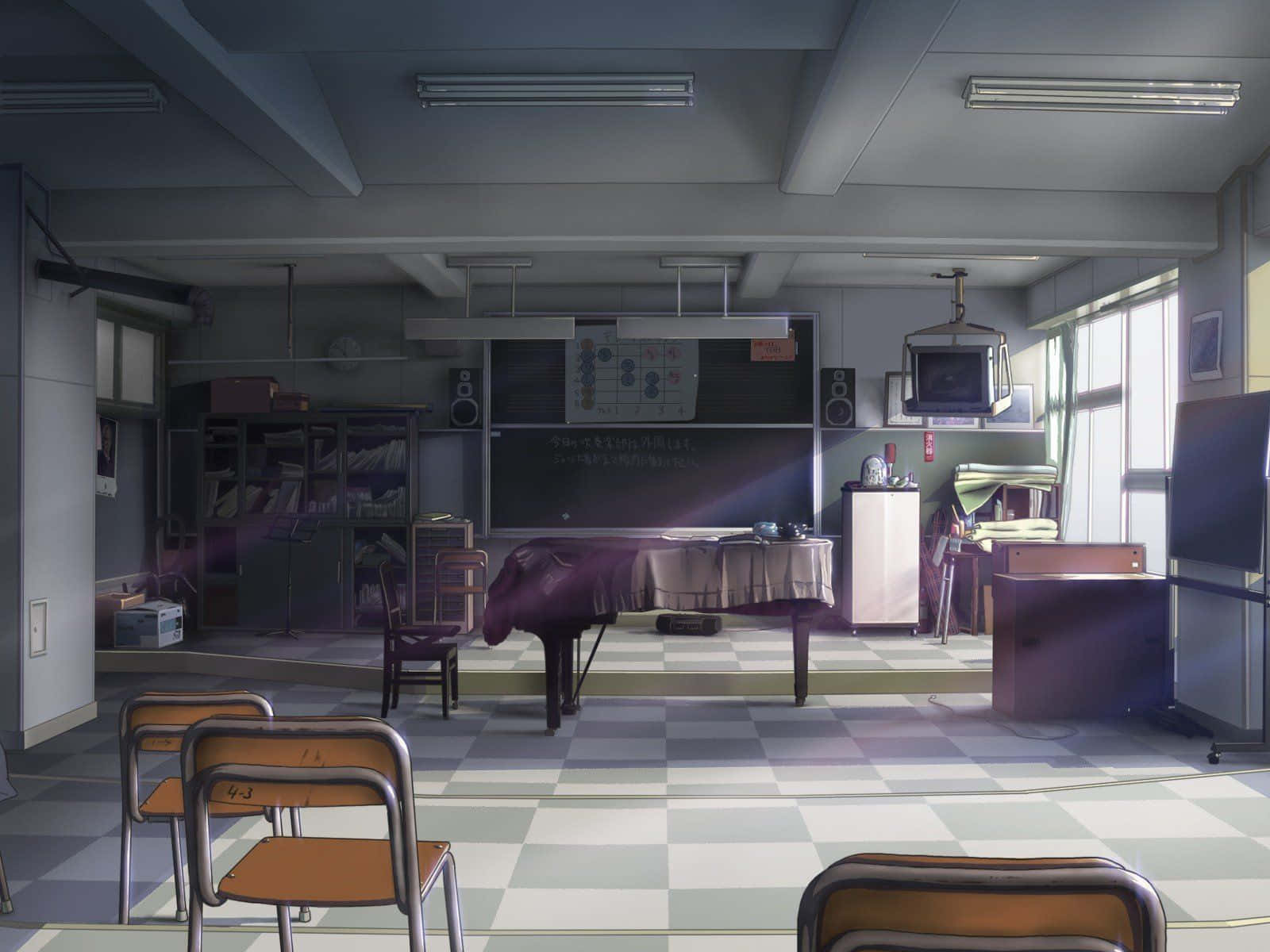 Anime Classroom Wallpapers - Wallpaper Cave