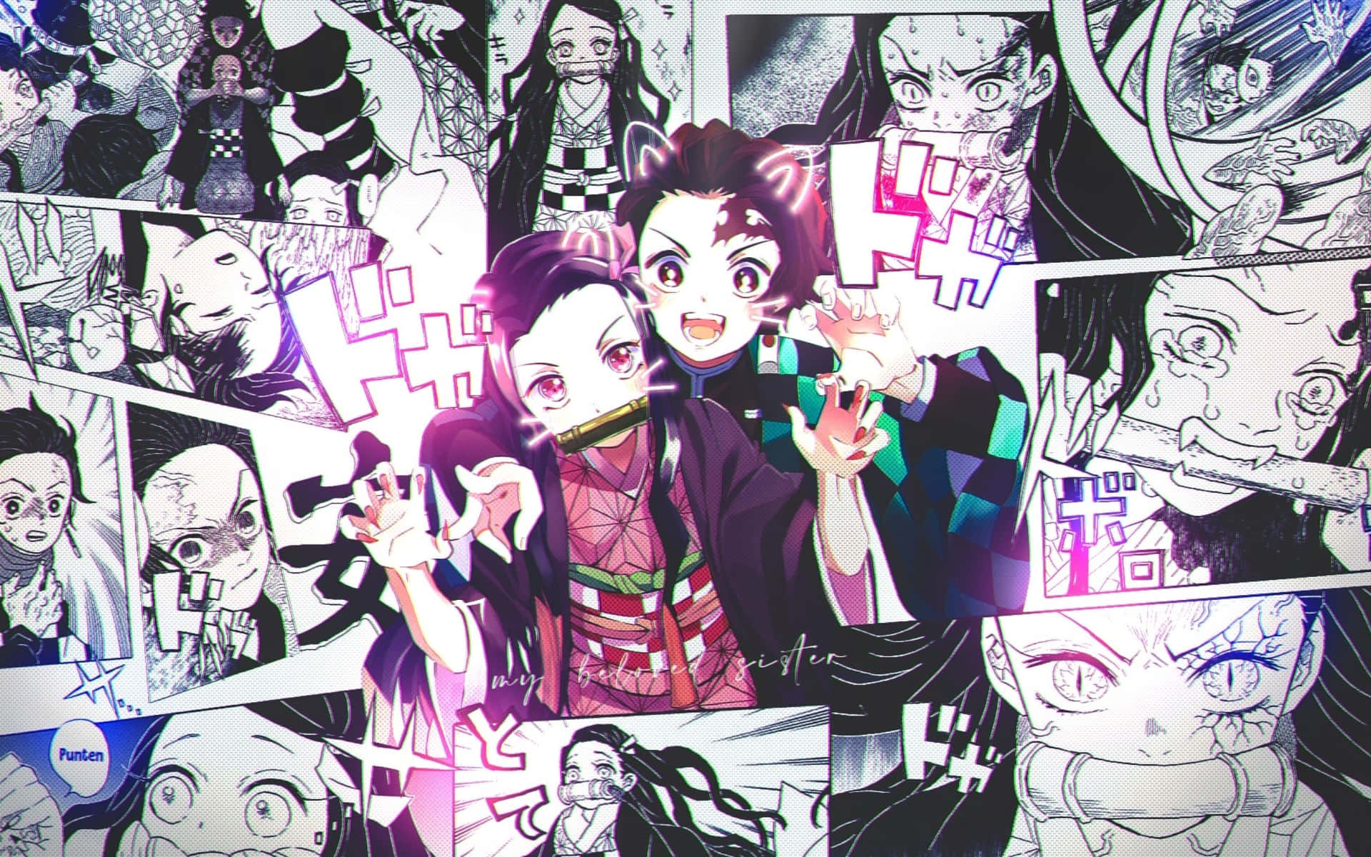 Epic Anime Collage Showcasing a Diverse Range of Characters Wallpaper