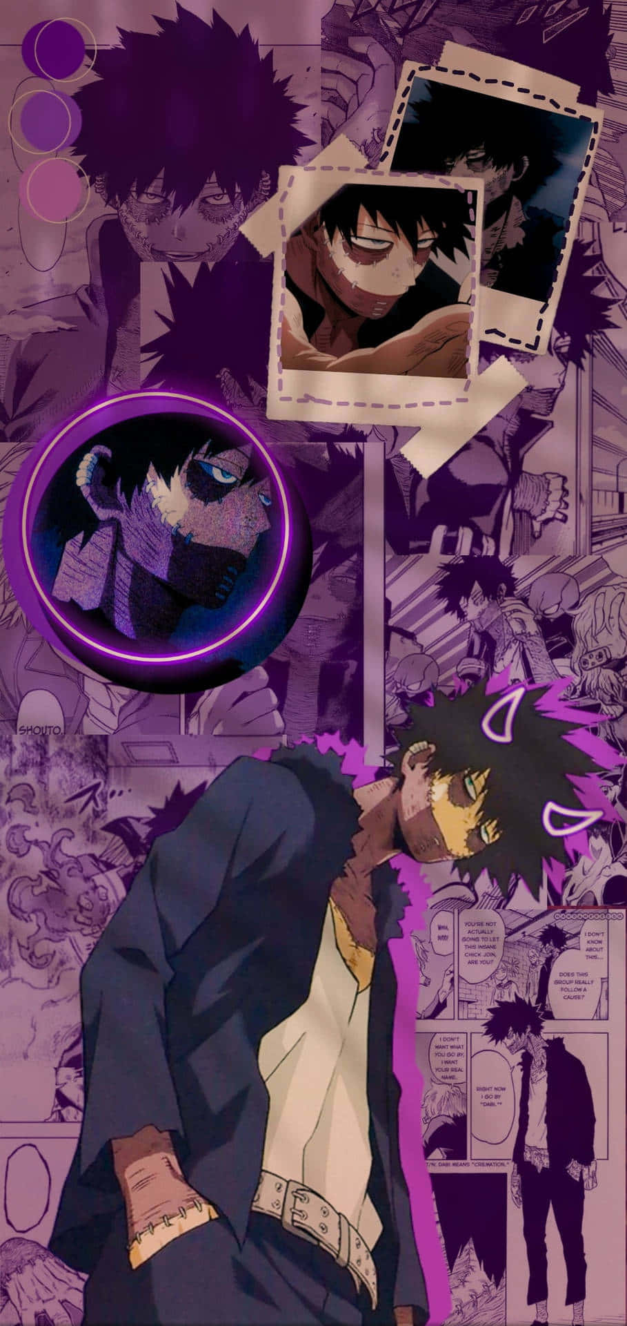 Anime Collage Aesthetici Phone Wallpaper Wallpaper