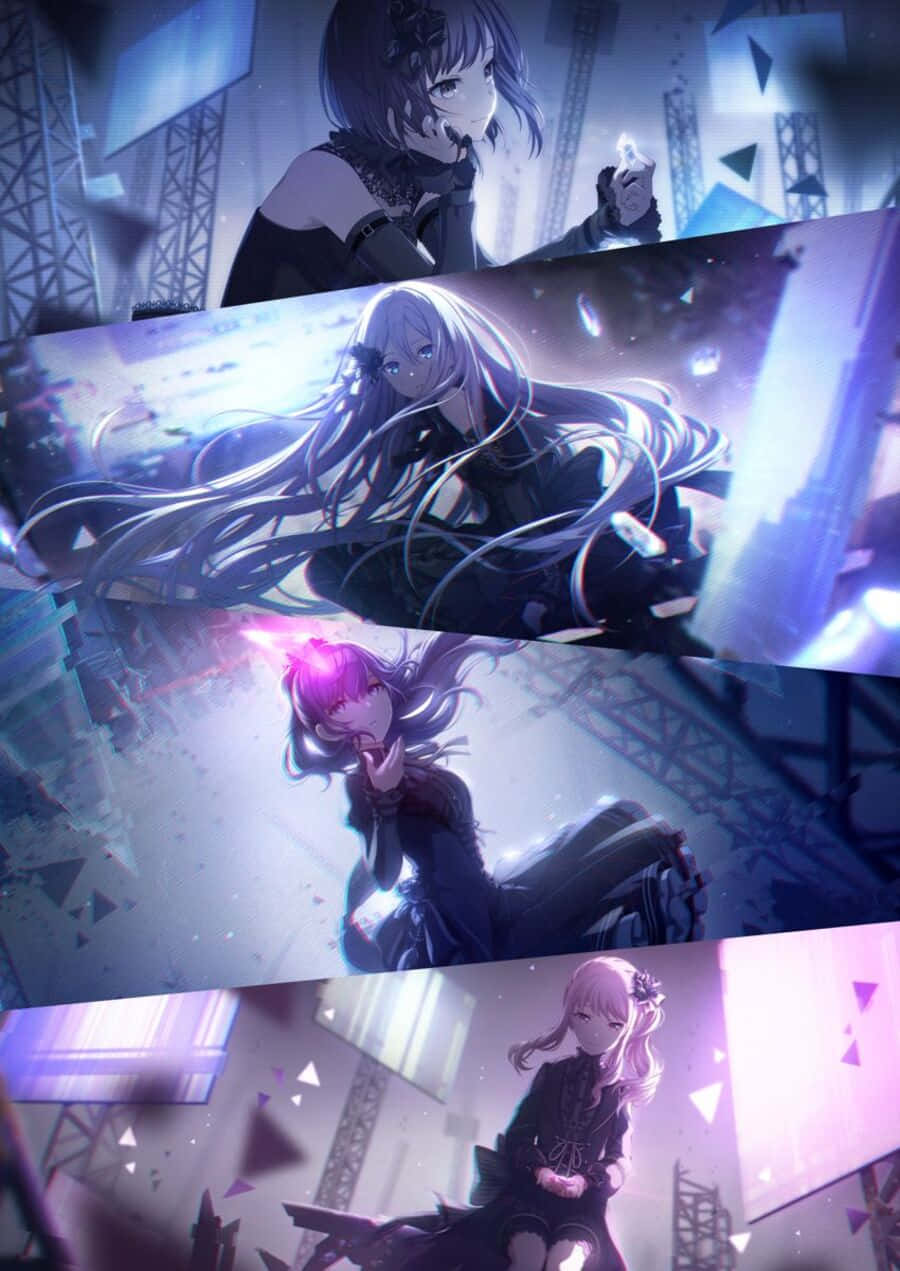 Anime Concert Collage Wallpaper