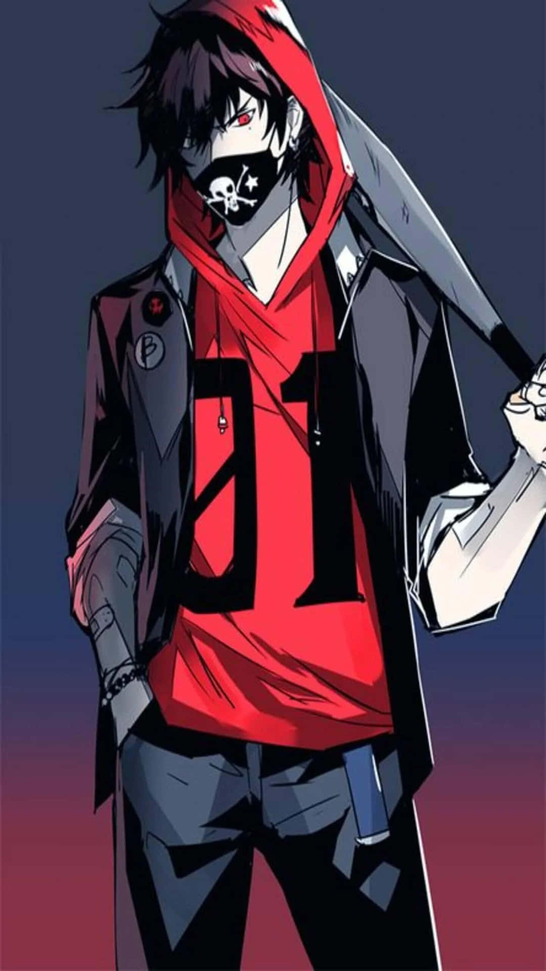 44+] Anime Guy With Hoodie Wallpapers - WallpaperSafari