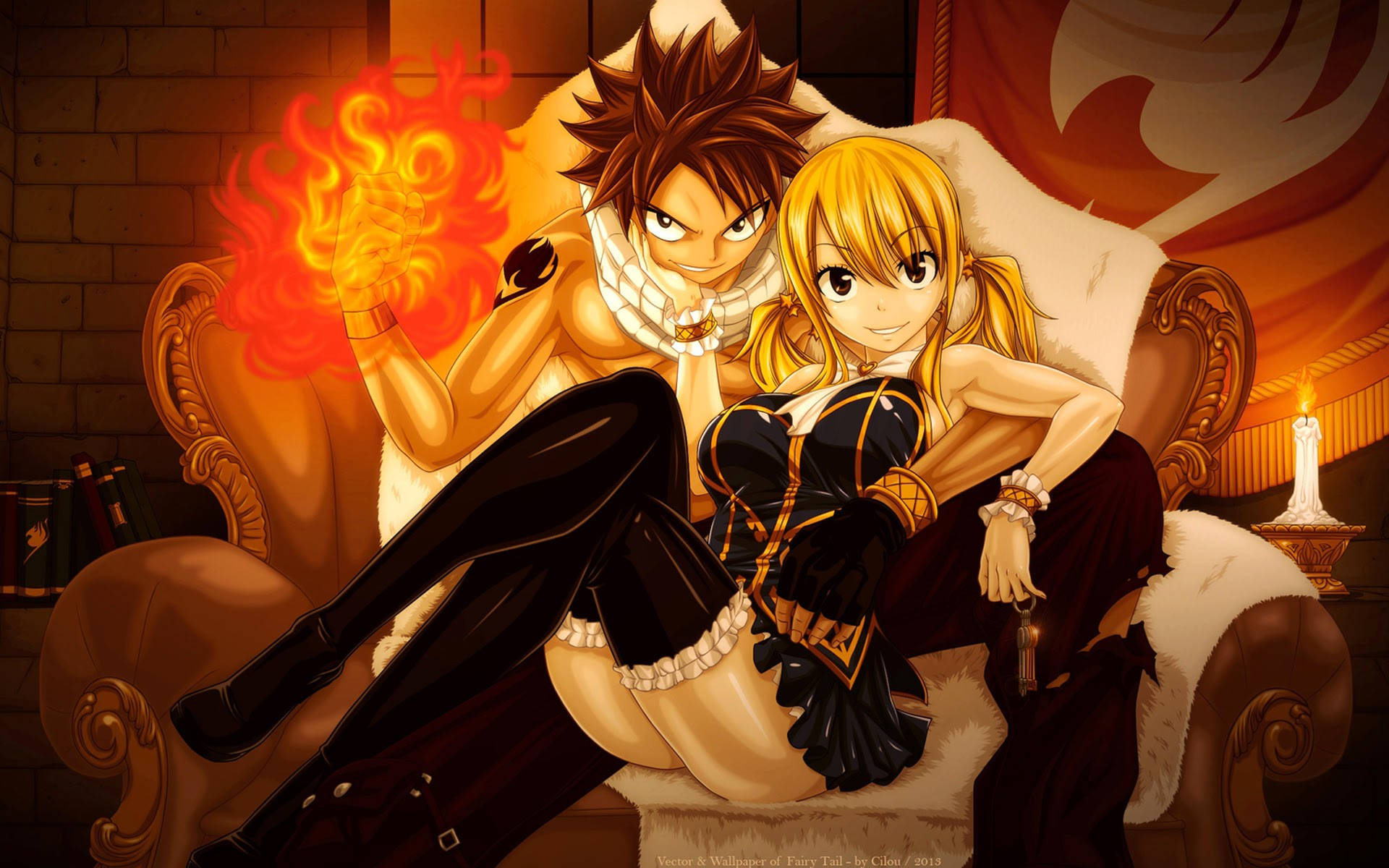 Anime Couple Fairy Tail Wallpaper