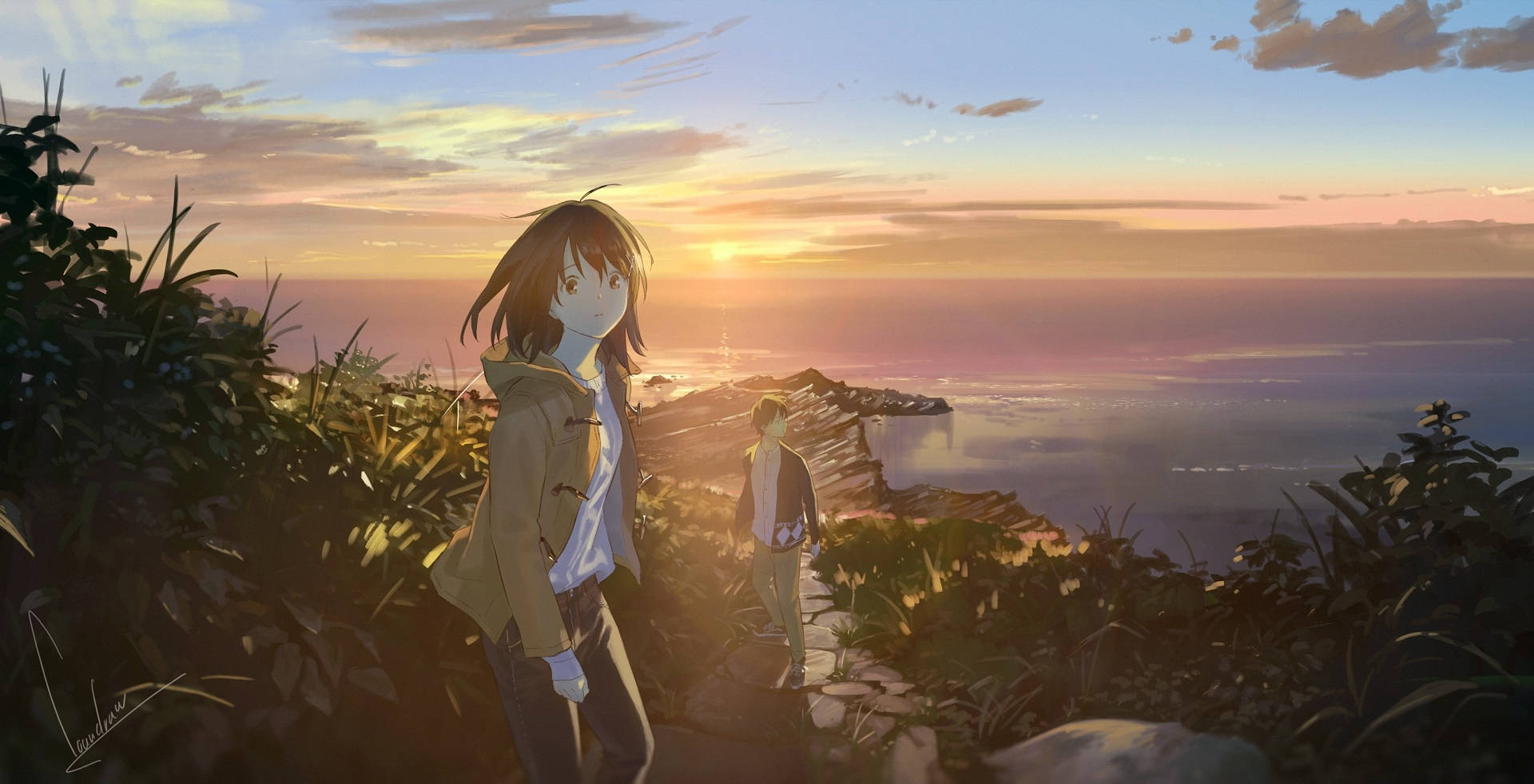 encouragementofclimbnextsummitanoyamanimouichido_hikingpart - Anime  Trending | Your Voice in Anime!
