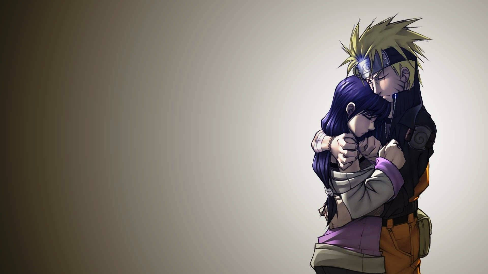 Anime Couple Hug Naruto Wallpaper