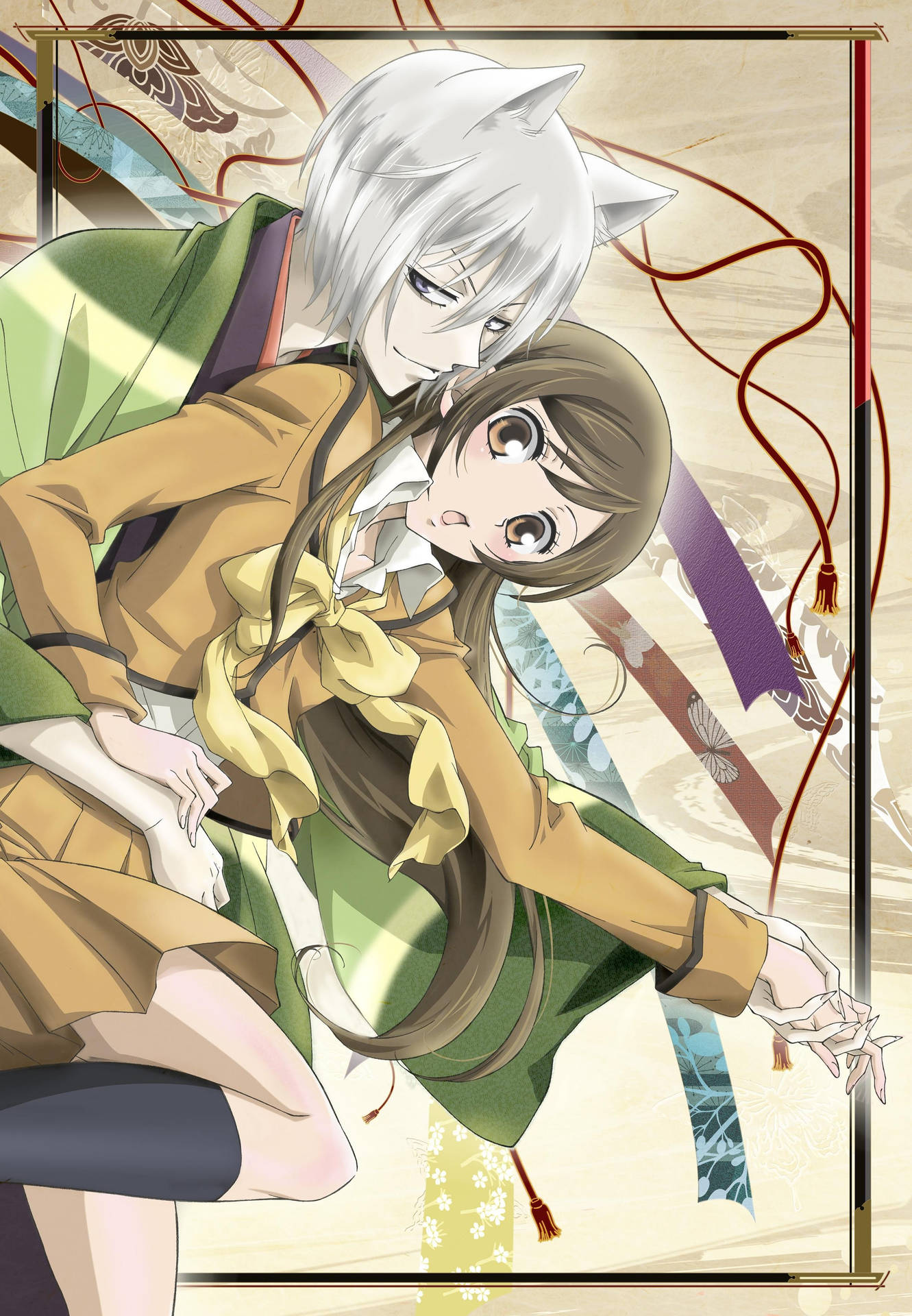 Parejade Anime Kamisama Kiss Fondo de pantalla