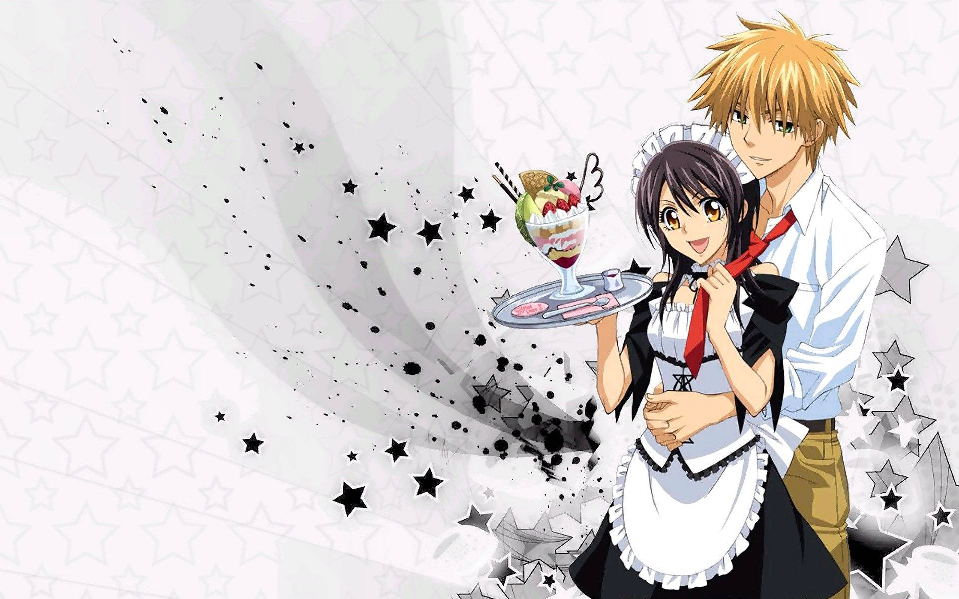 Anime Couple Maid Sama Wallpaper