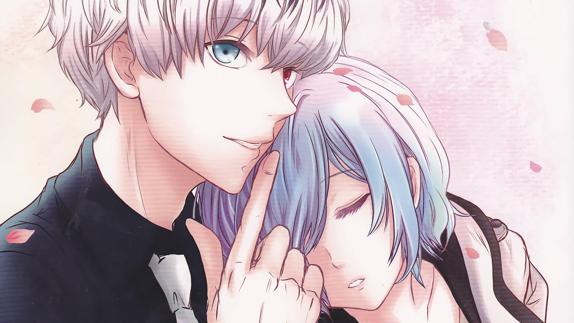 Download Anime Couple Tokyo Ghoul Wallpaper 