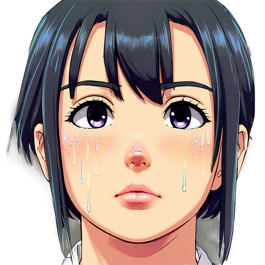 Anime Crying Character Png 05032024 PNG