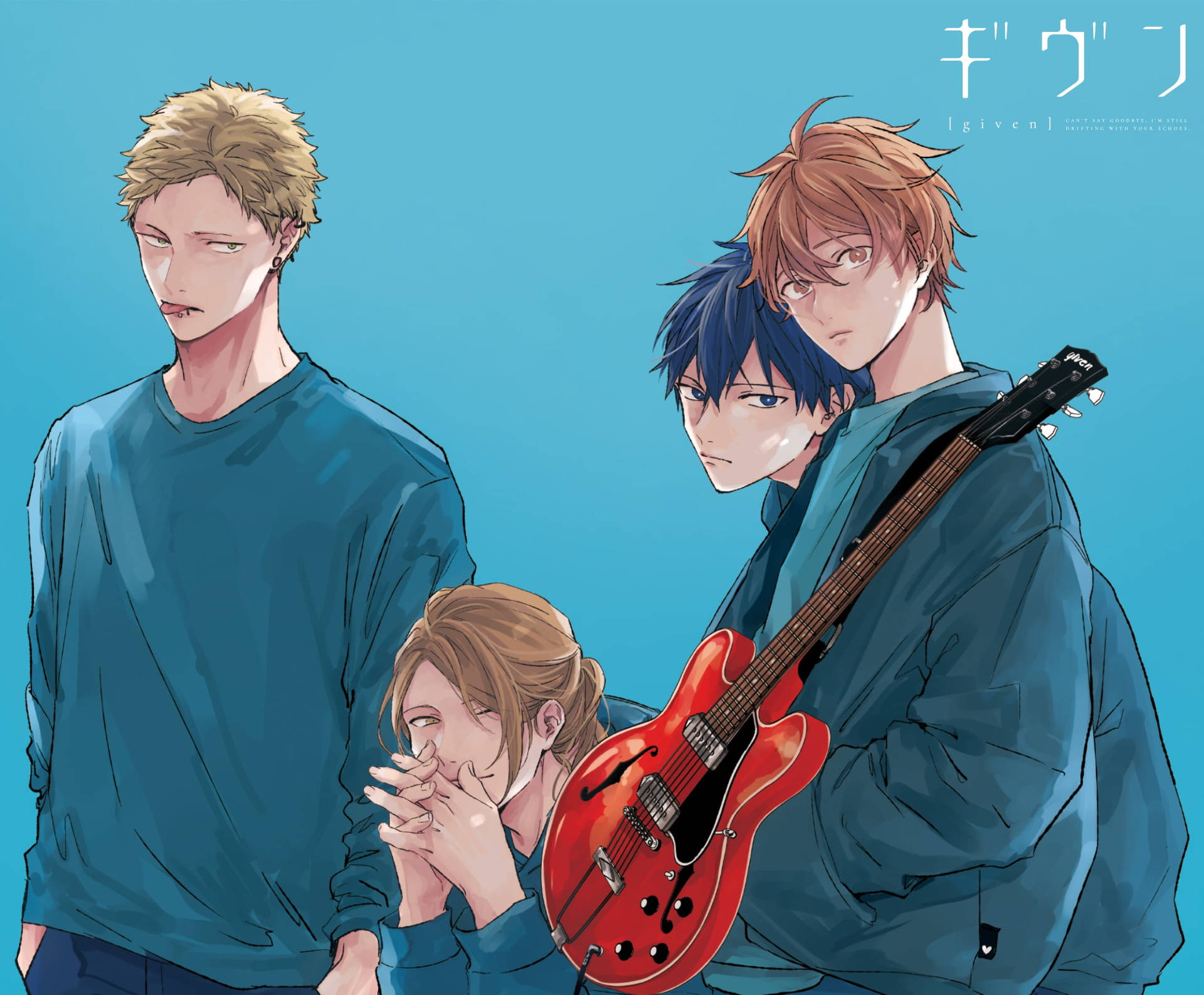 Anime Cute Boys Given Wallpaper