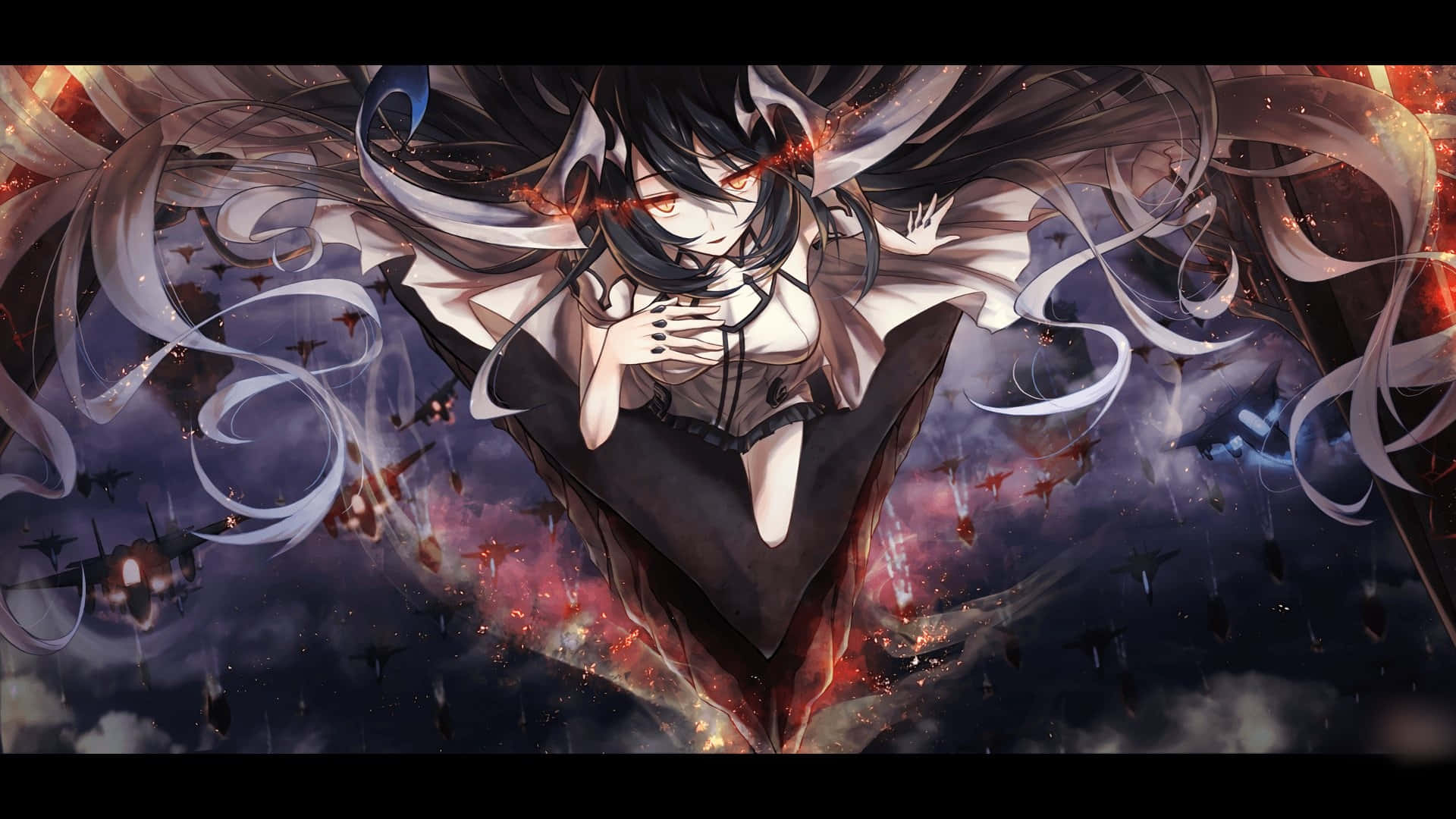 Angel Anime Girl Flying, HD Png Download , Transparent Png Image - PNGitem