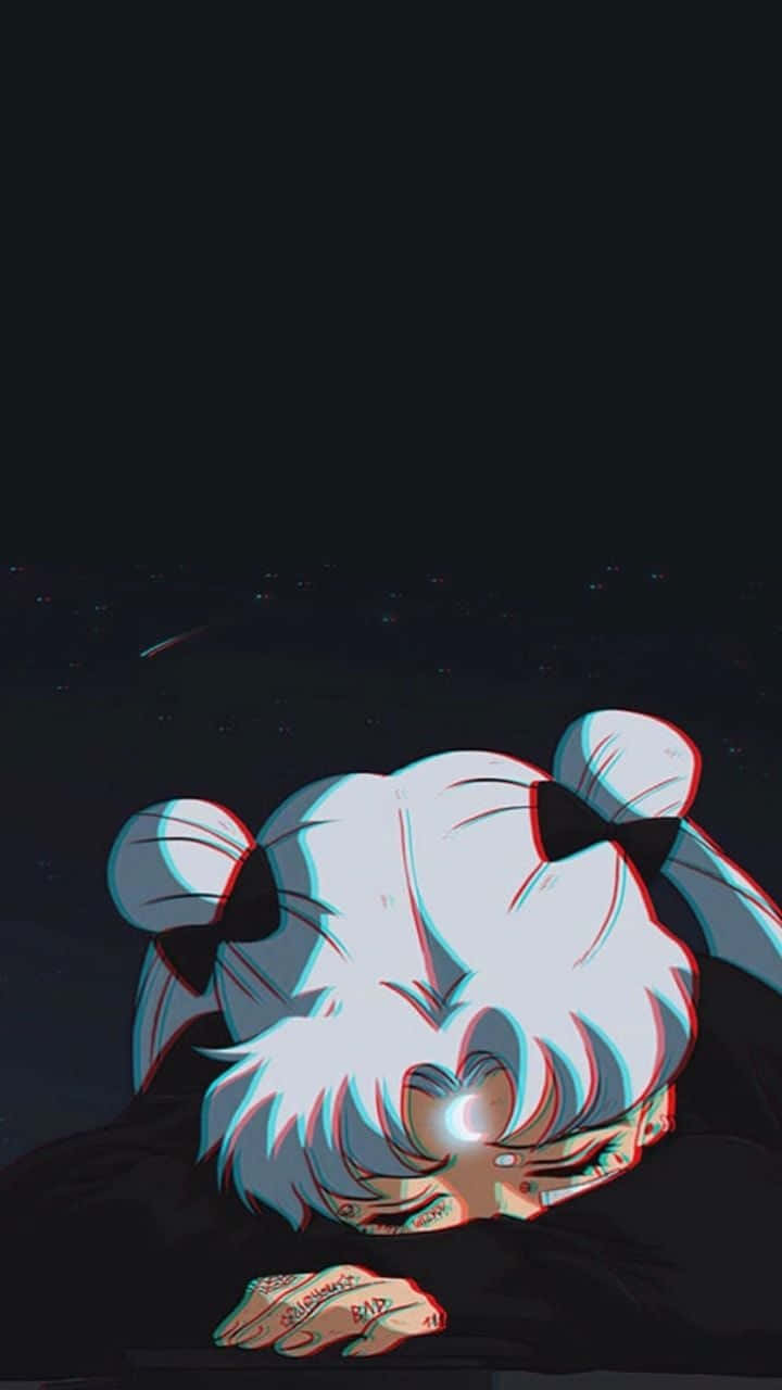 Depressionenell'anime Di Sailor Moon Sfondo