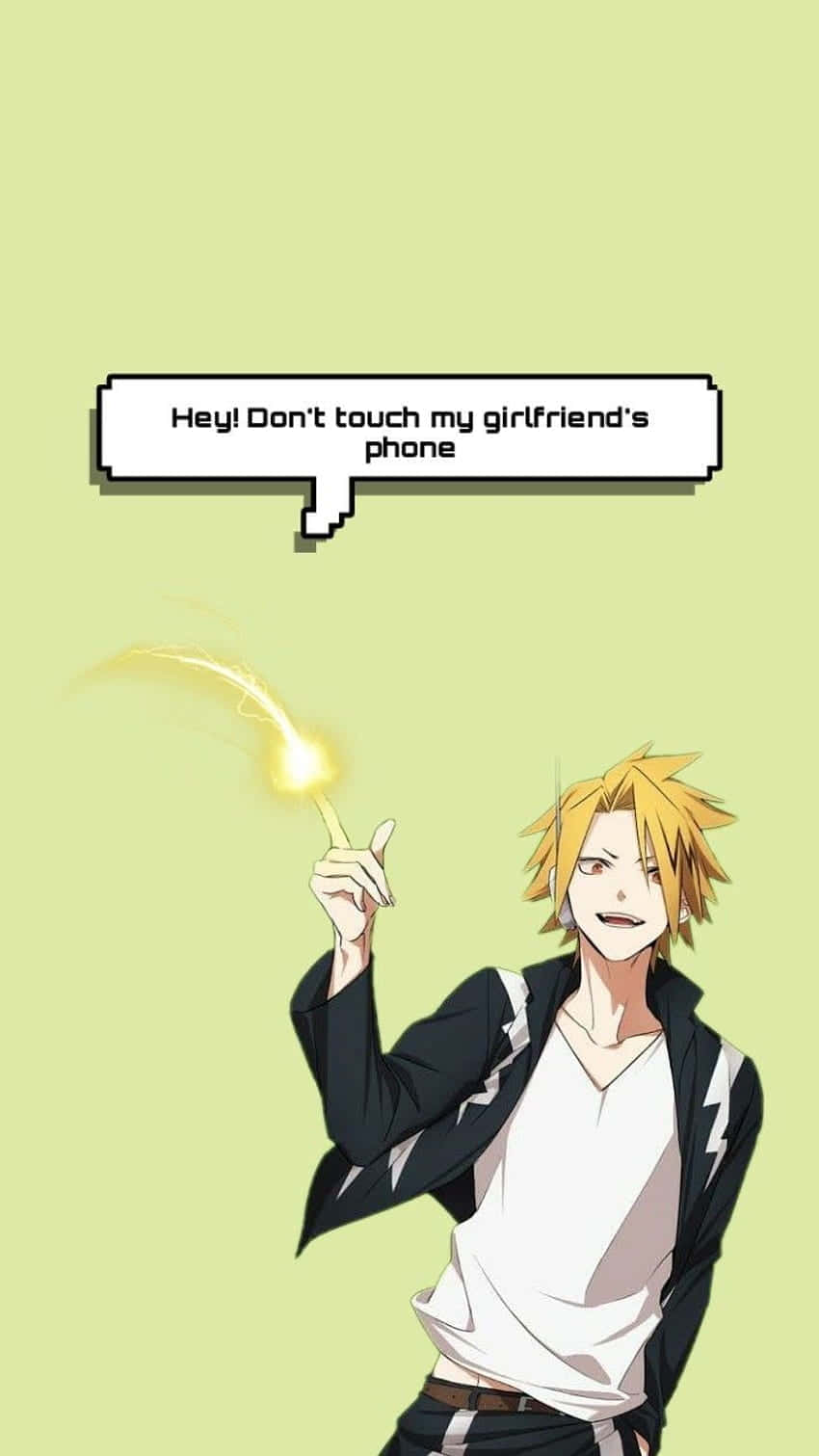 Anime Rør Ikke Ved Min Telefon 850 X 1511 Wallpaper